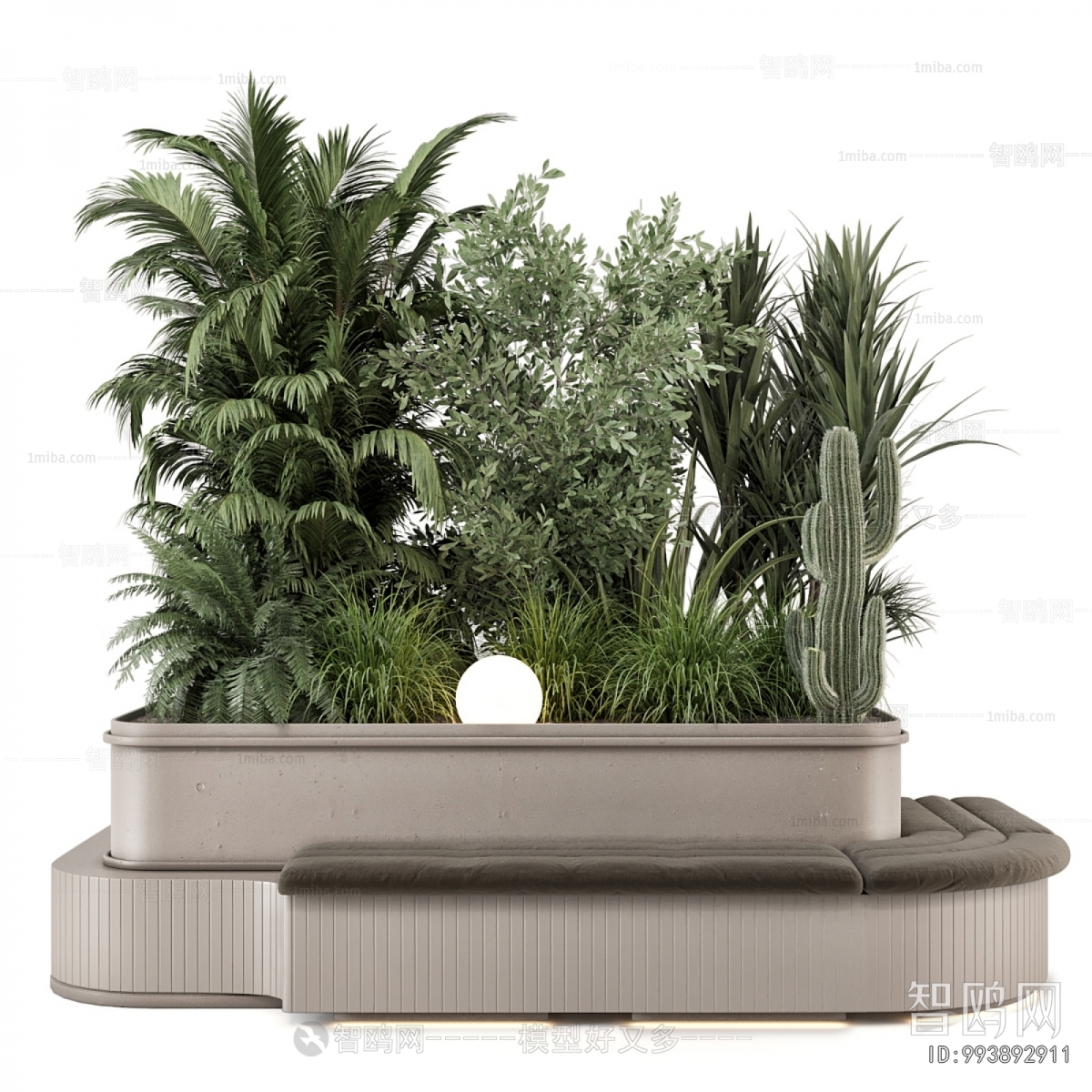 Modern Flower Bed, Flower Bowl, Flower Box