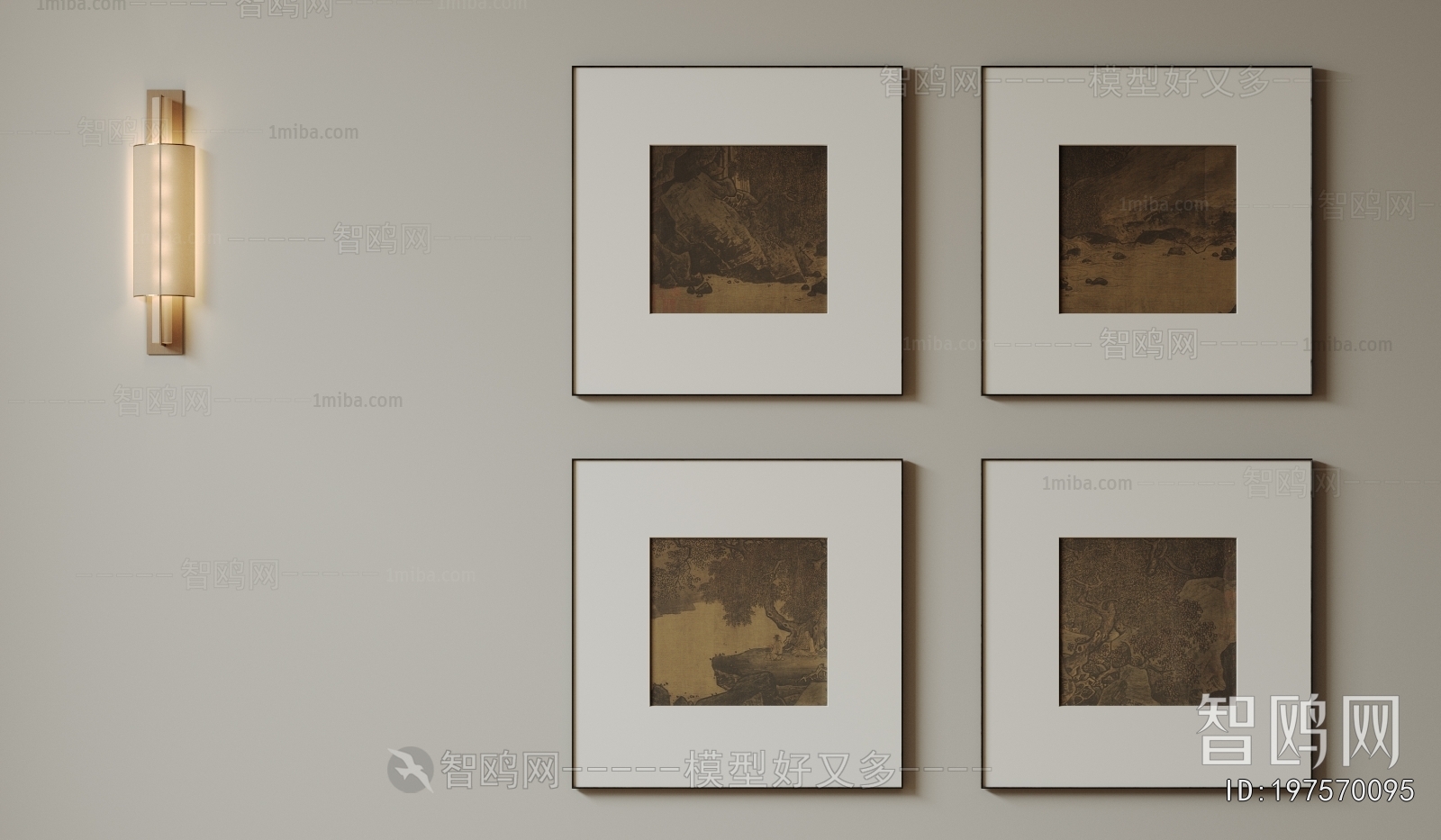 New Chinese Style Painting