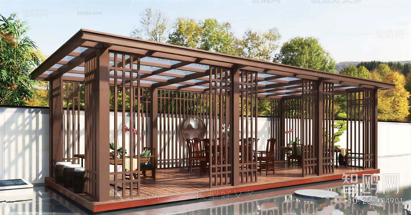 New Chinese Style Pavilion