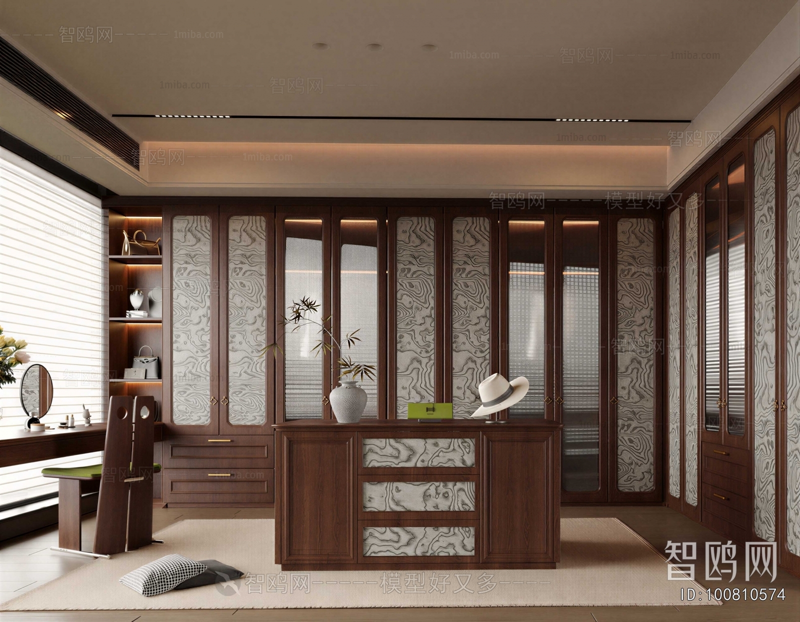 Modern Clothes Storage Area