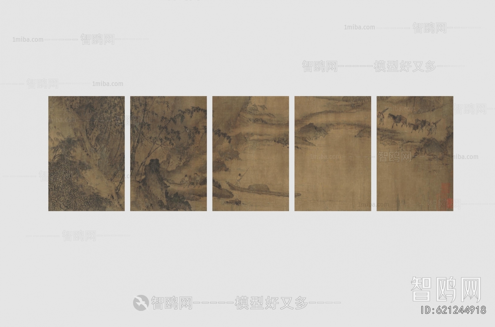 New Chinese Style Painting