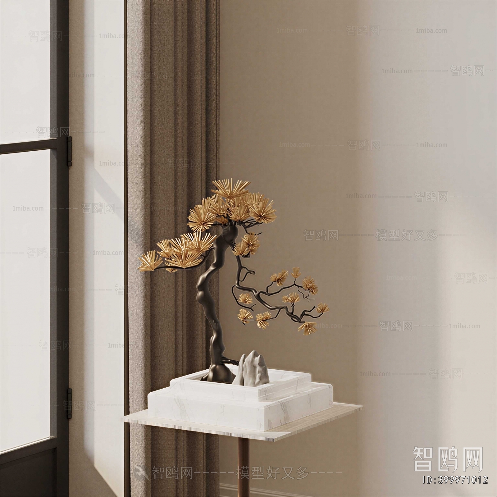 New Chinese Style Bonsai