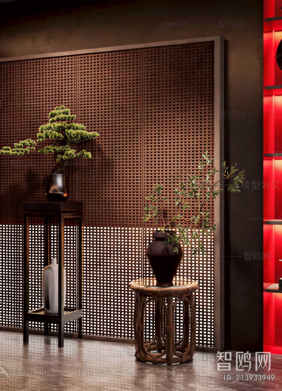 New Chinese Style Bonsai