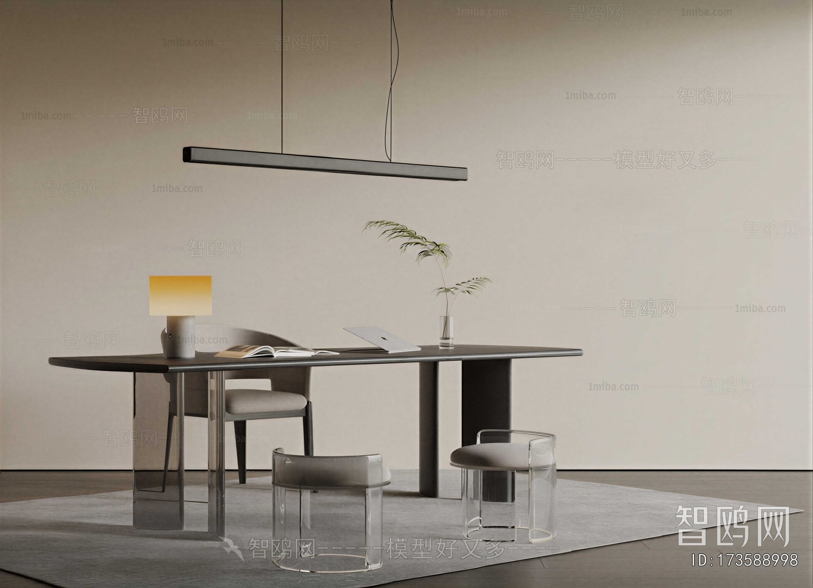 Modern Computer Desk And Chair