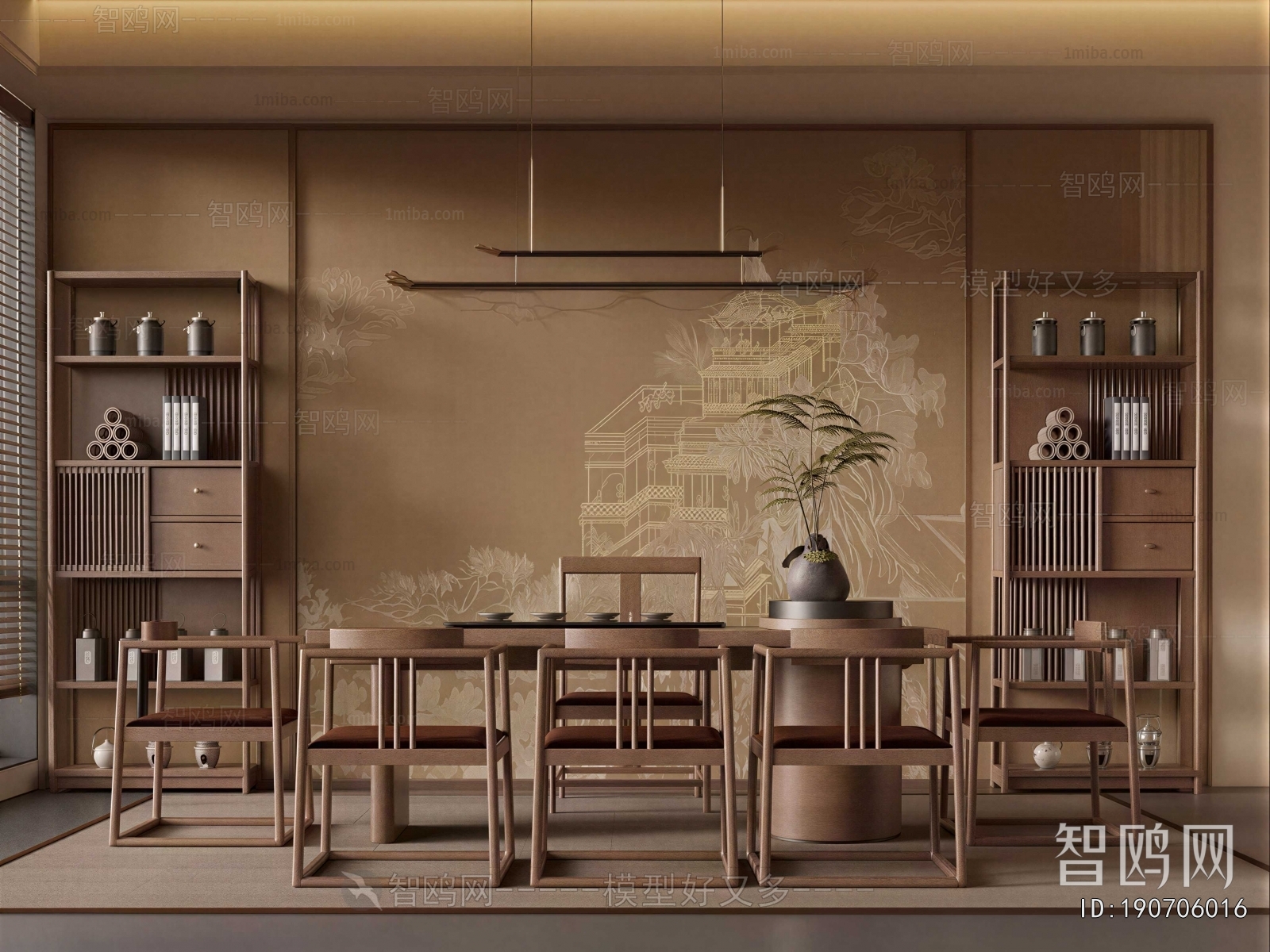 New Chinese Style Tea House