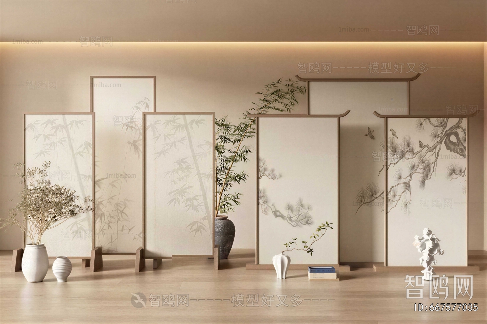 New Chinese Style Partition