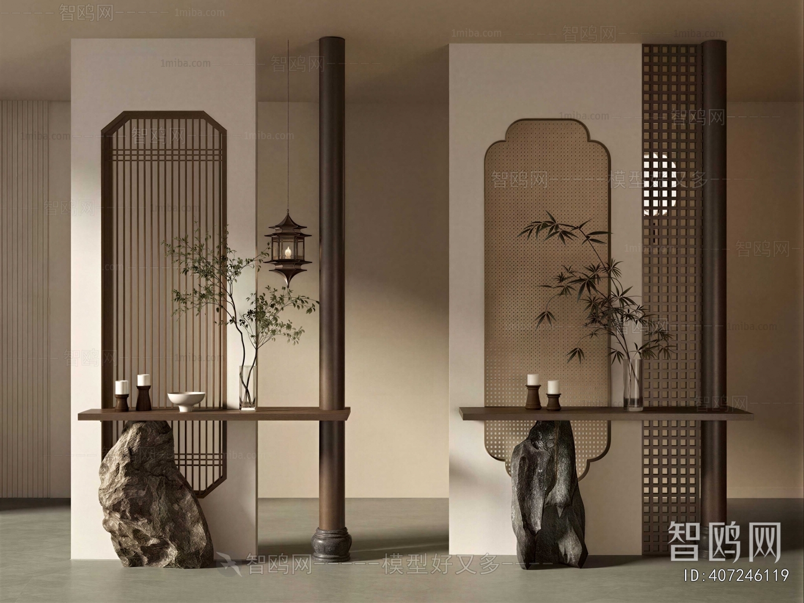 New Chinese Style Partition