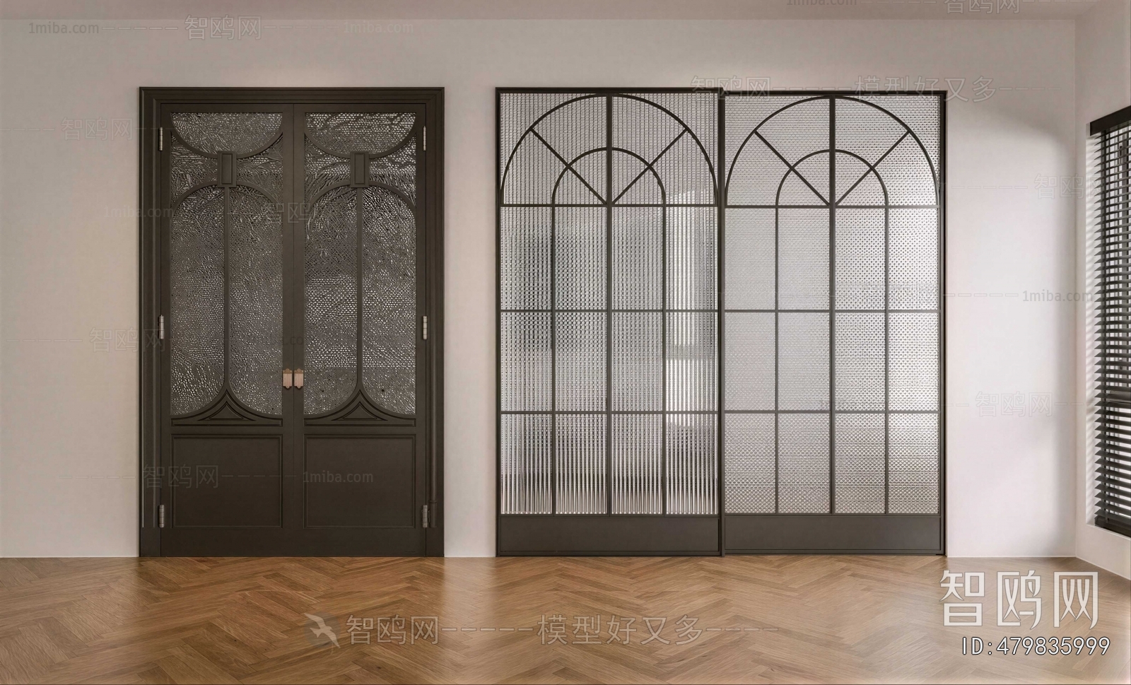 French Style Double Door
