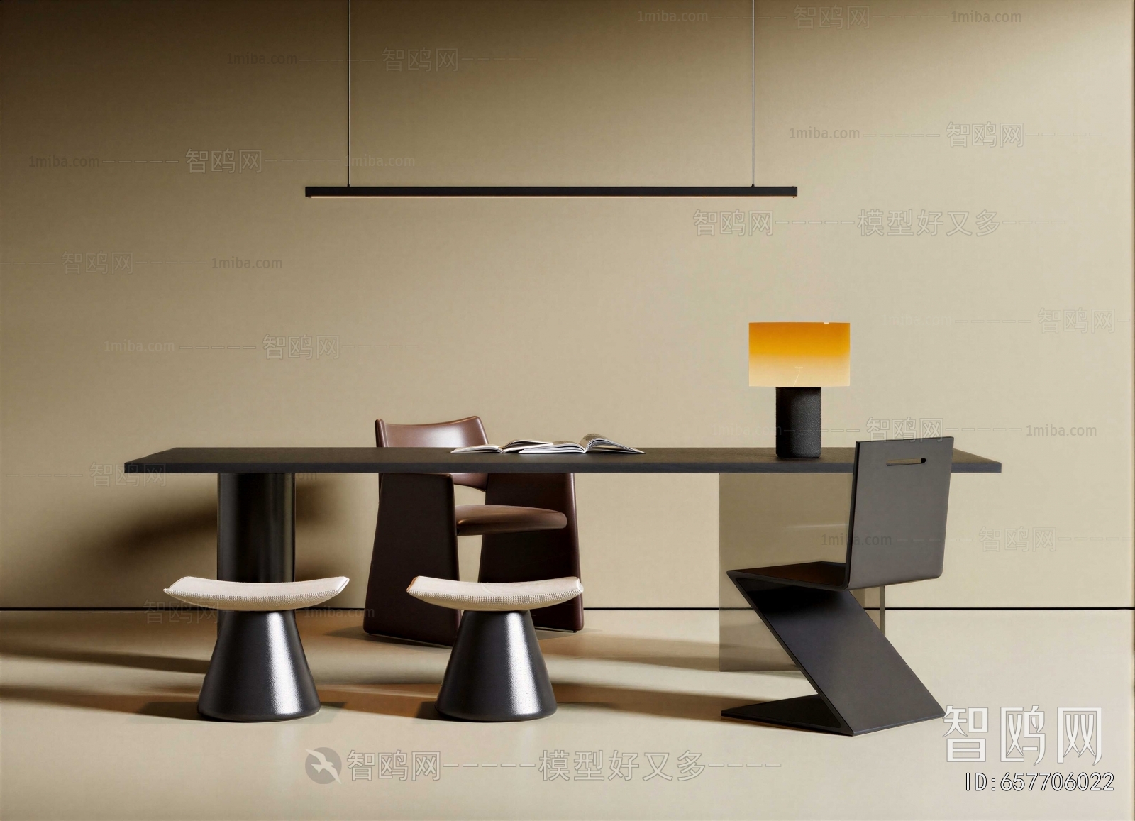 Modern Computer Desk And Chair