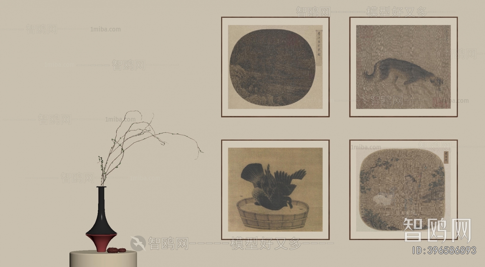 New Chinese Style Painting