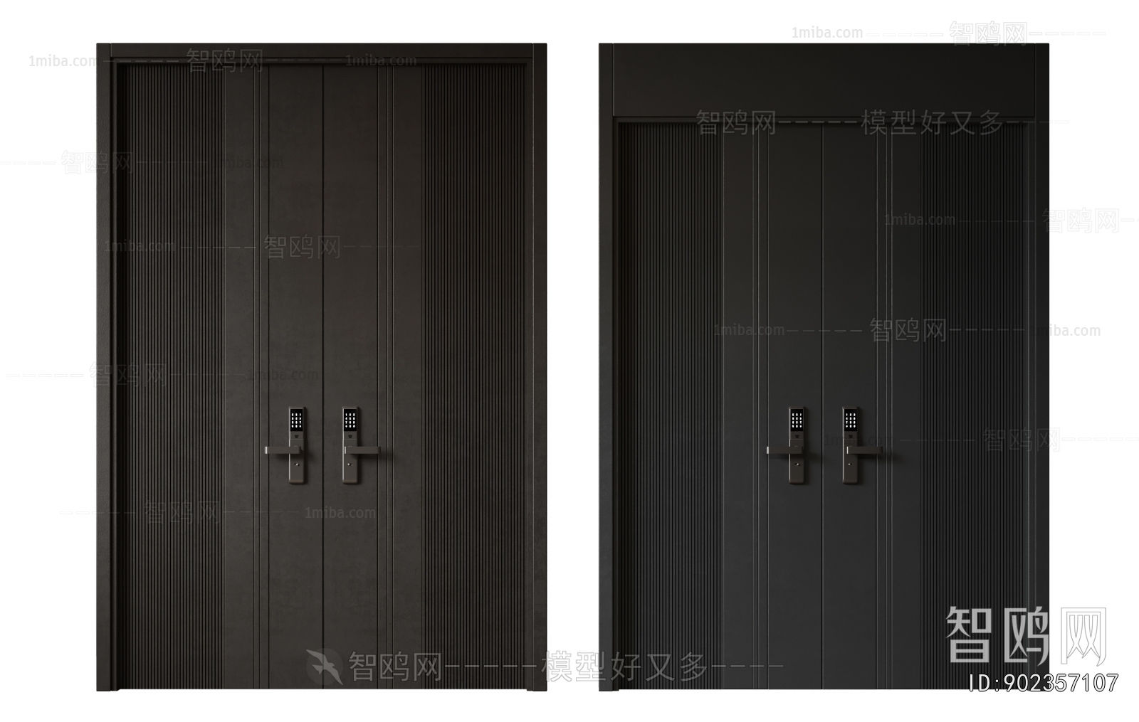 Modern Double Door
