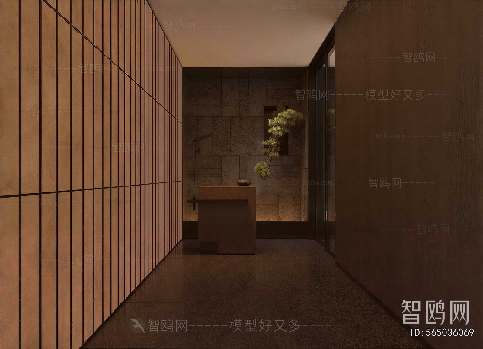 New Chinese Style Corridor