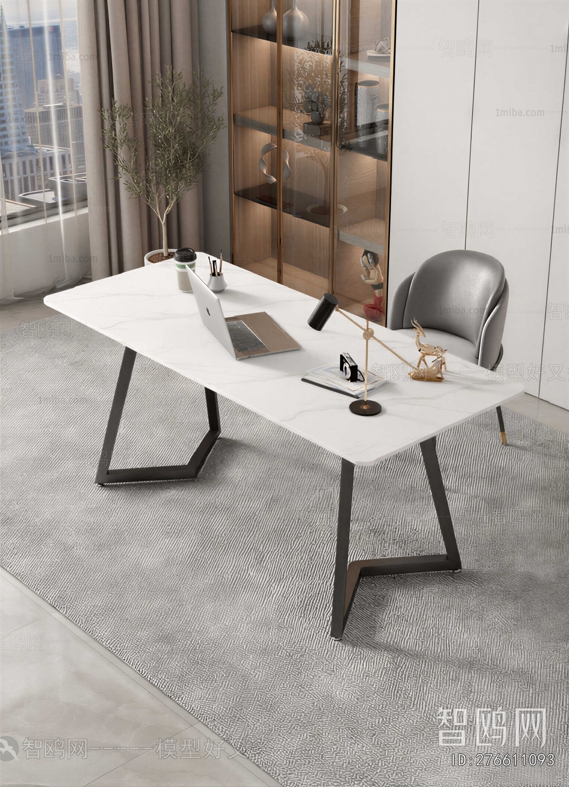 Modern Office Desk And Chair