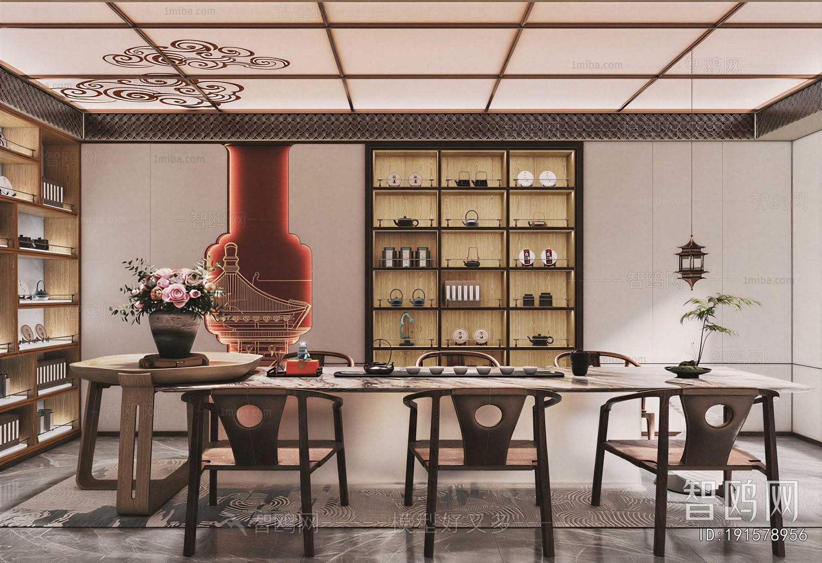 New Chinese Style Tea House