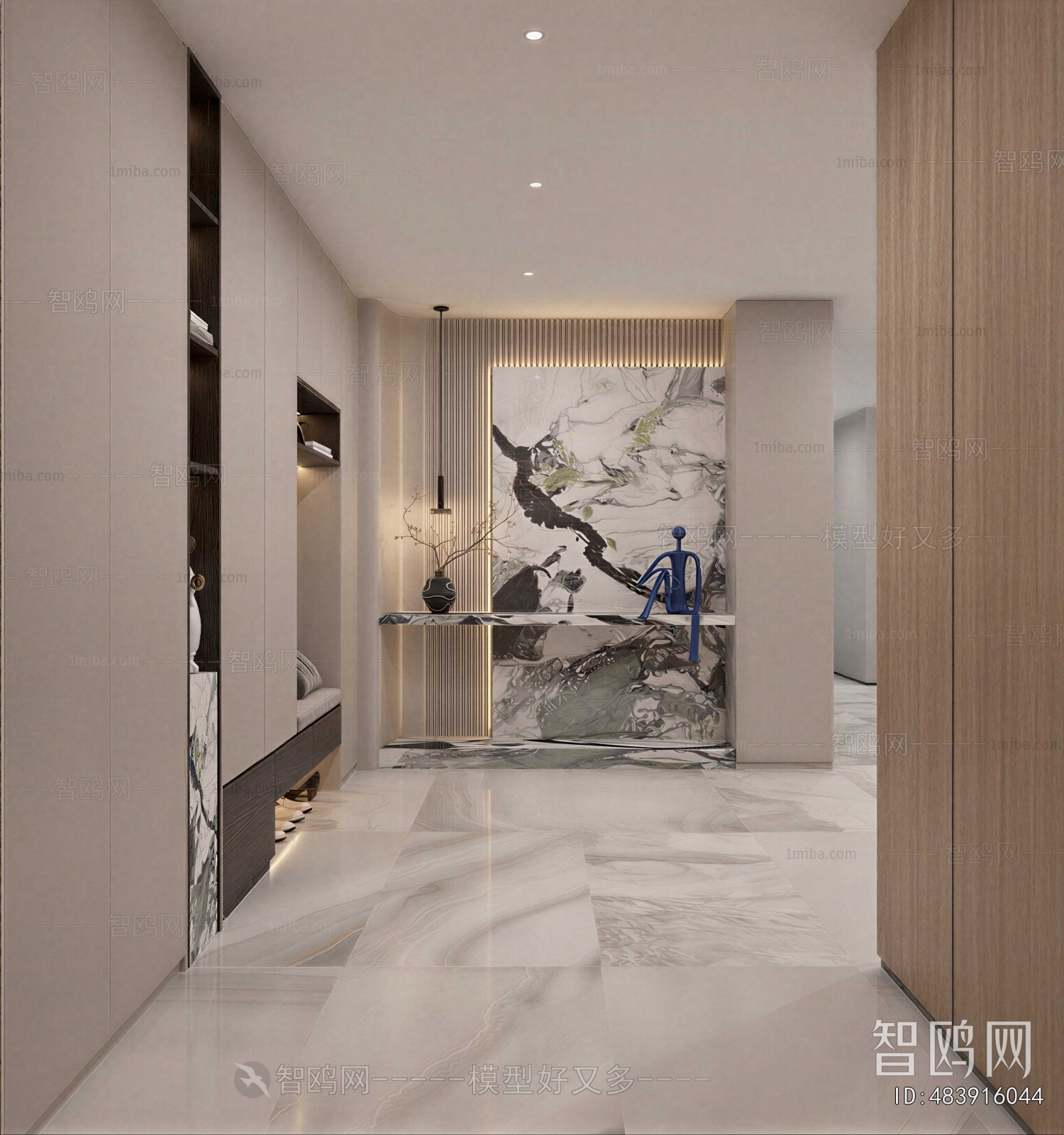 Modern Hallway