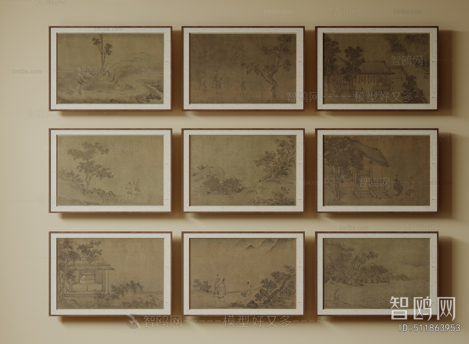 New Chinese Style Painting