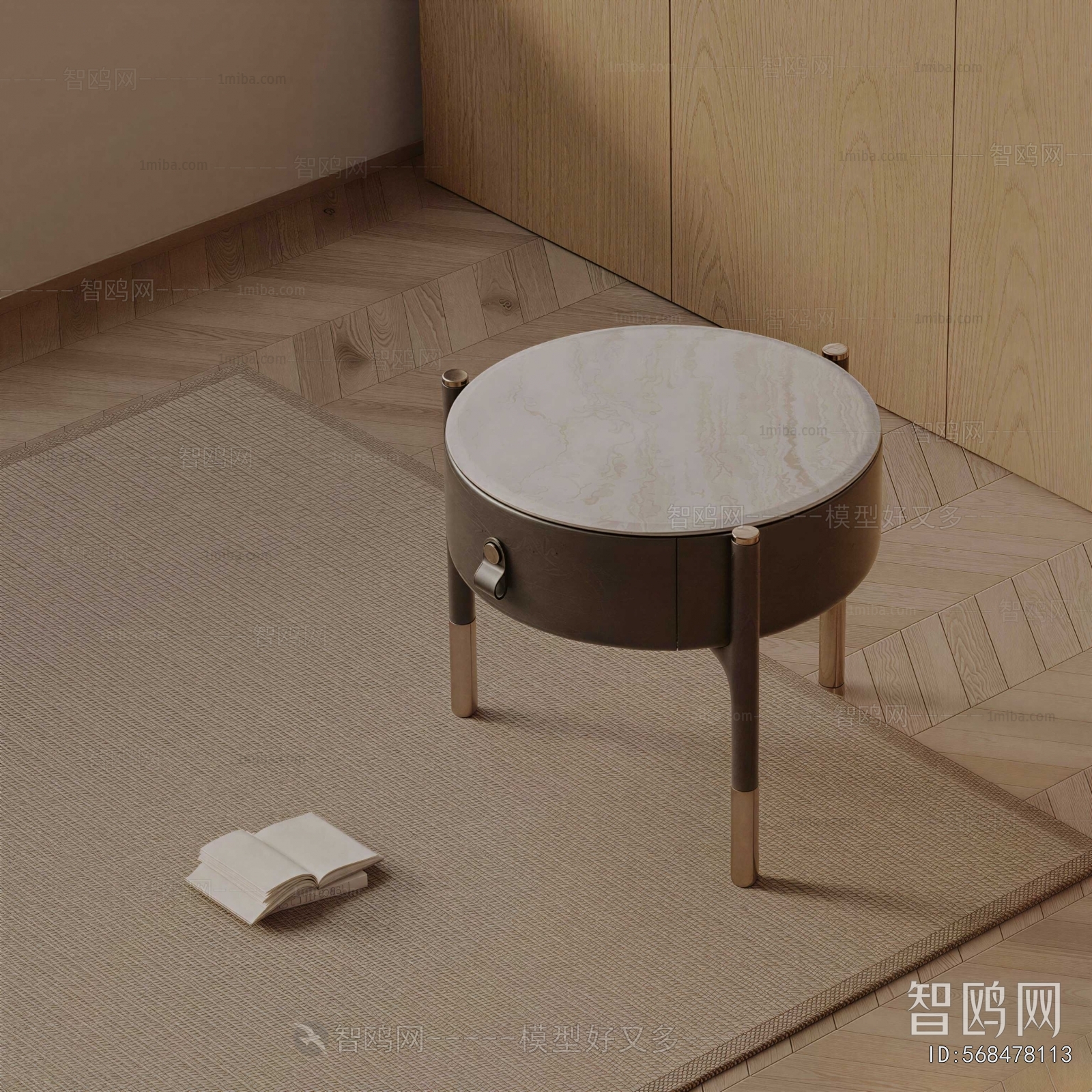 Modern Bedside Cupboard