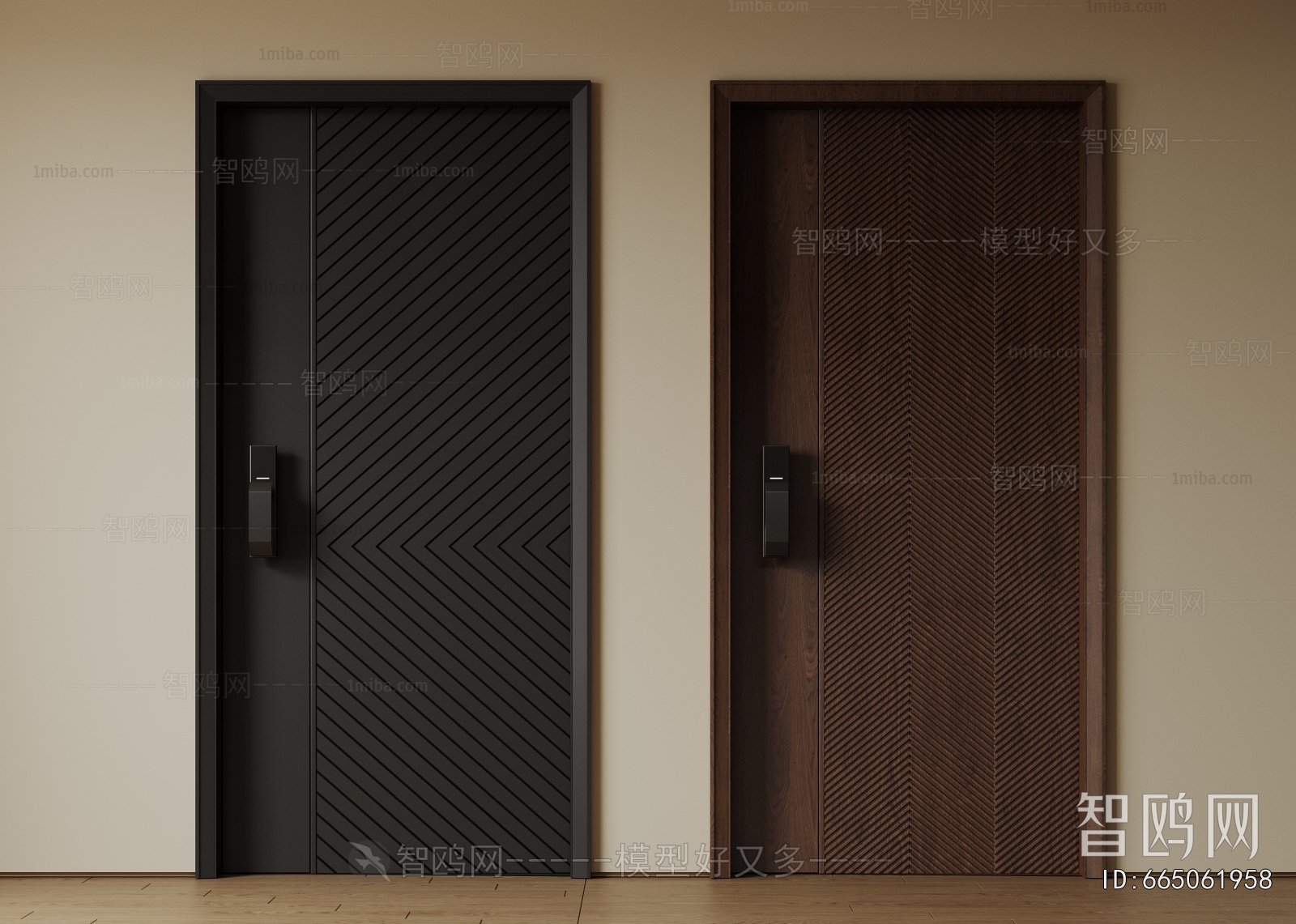 Modern Entrance Door