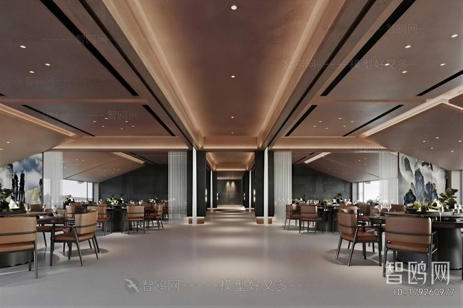 New Chinese Style Dining Room