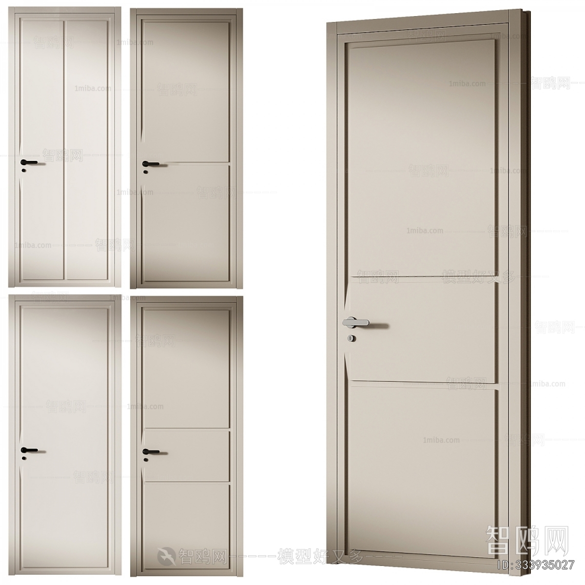 Modern Single Door