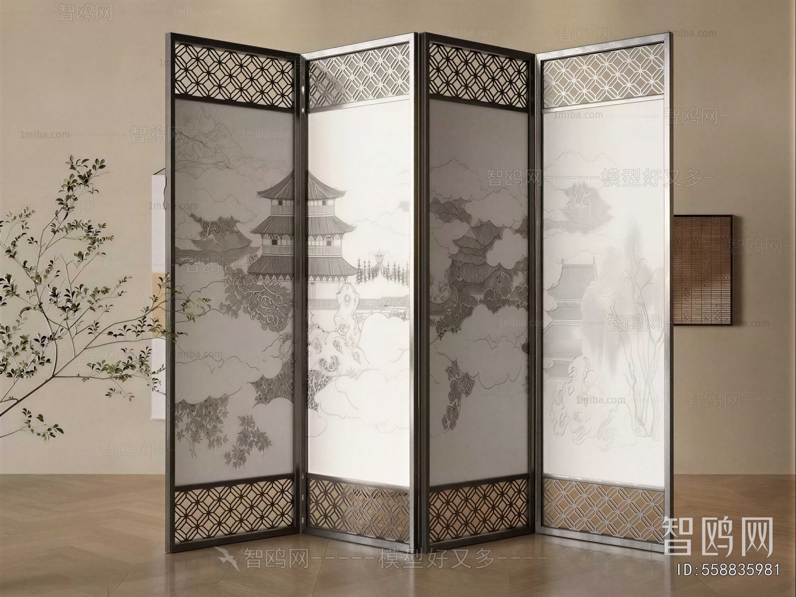 New Chinese Style Partition