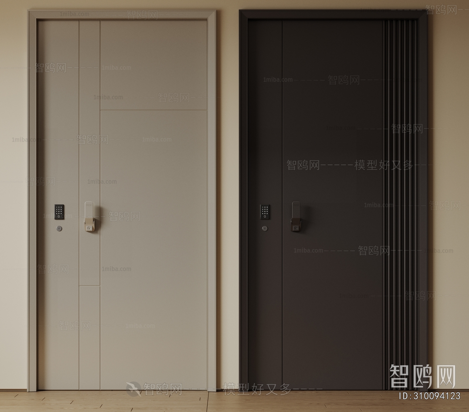 Modern Entrance Door