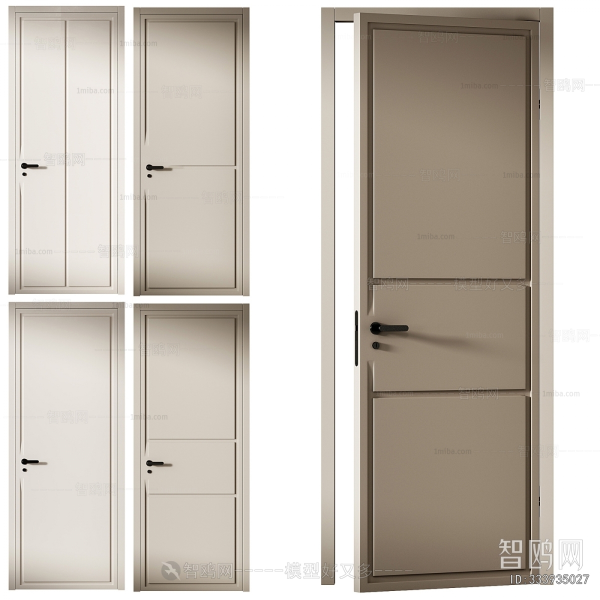 Modern Single Door