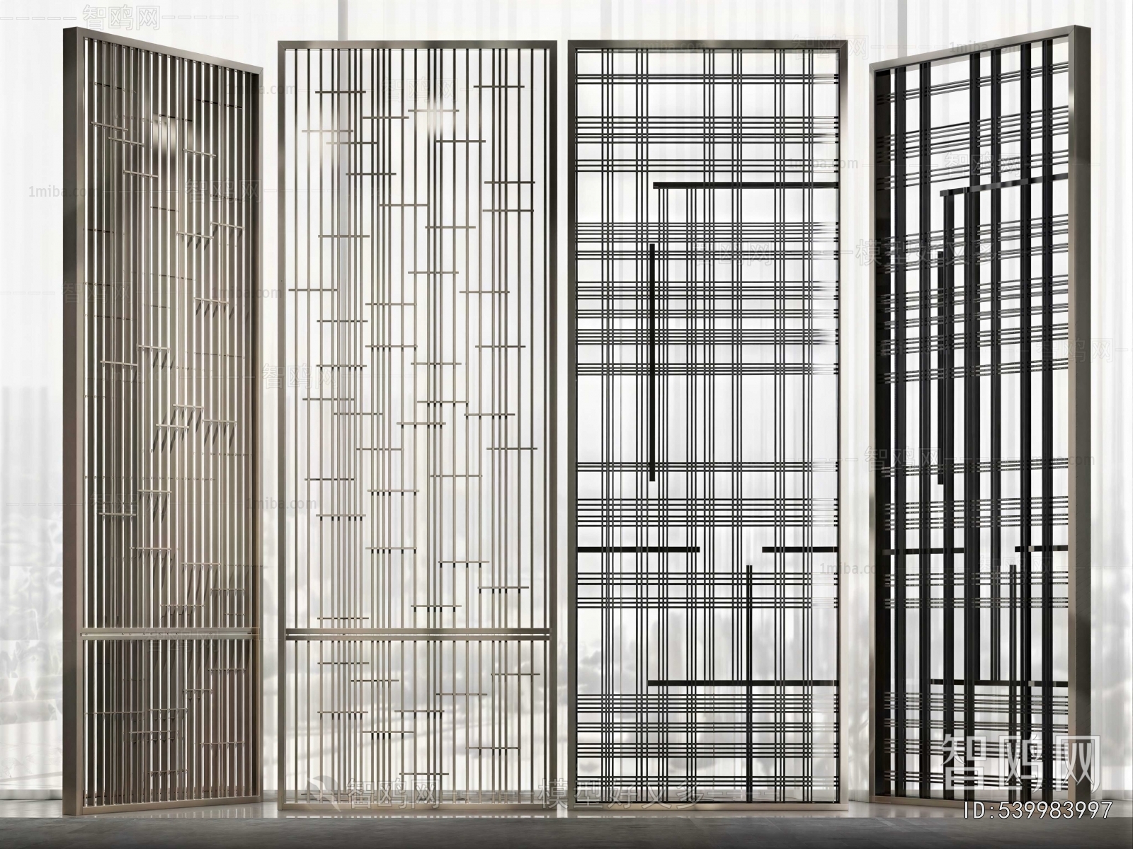 Modern Glass Screen Partition