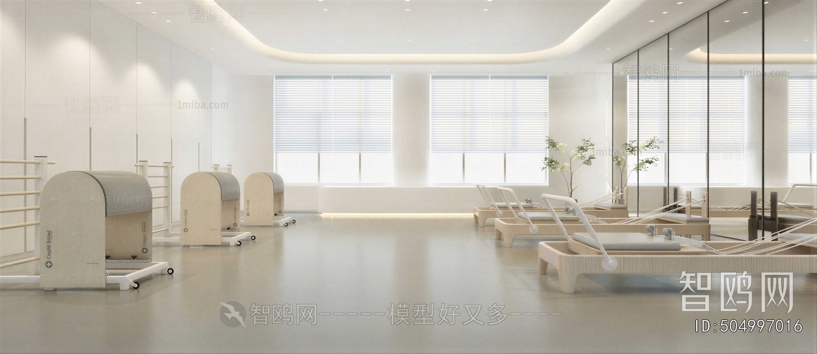 Modern Yoga Room