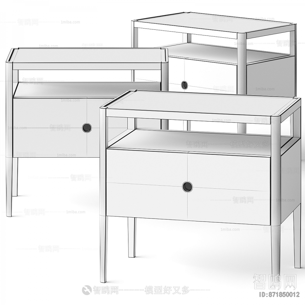 Modern Bedside Cupboard