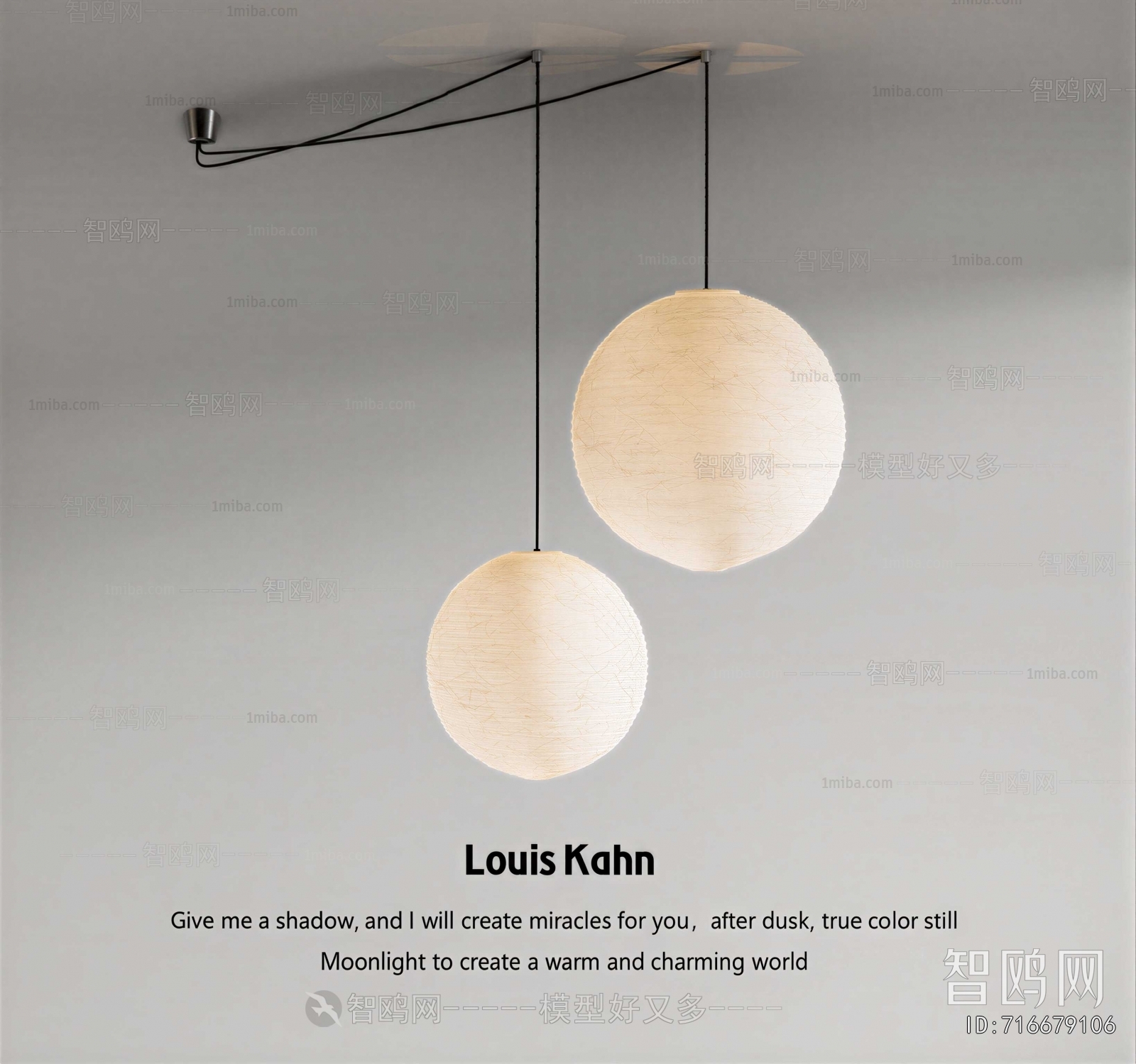 Wabi-sabi Style Droplight