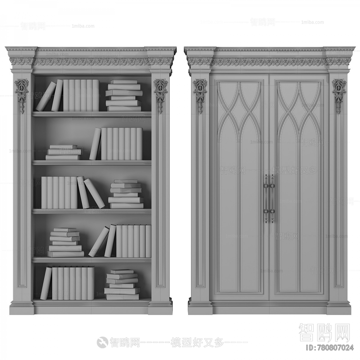 American Style Bookcase
