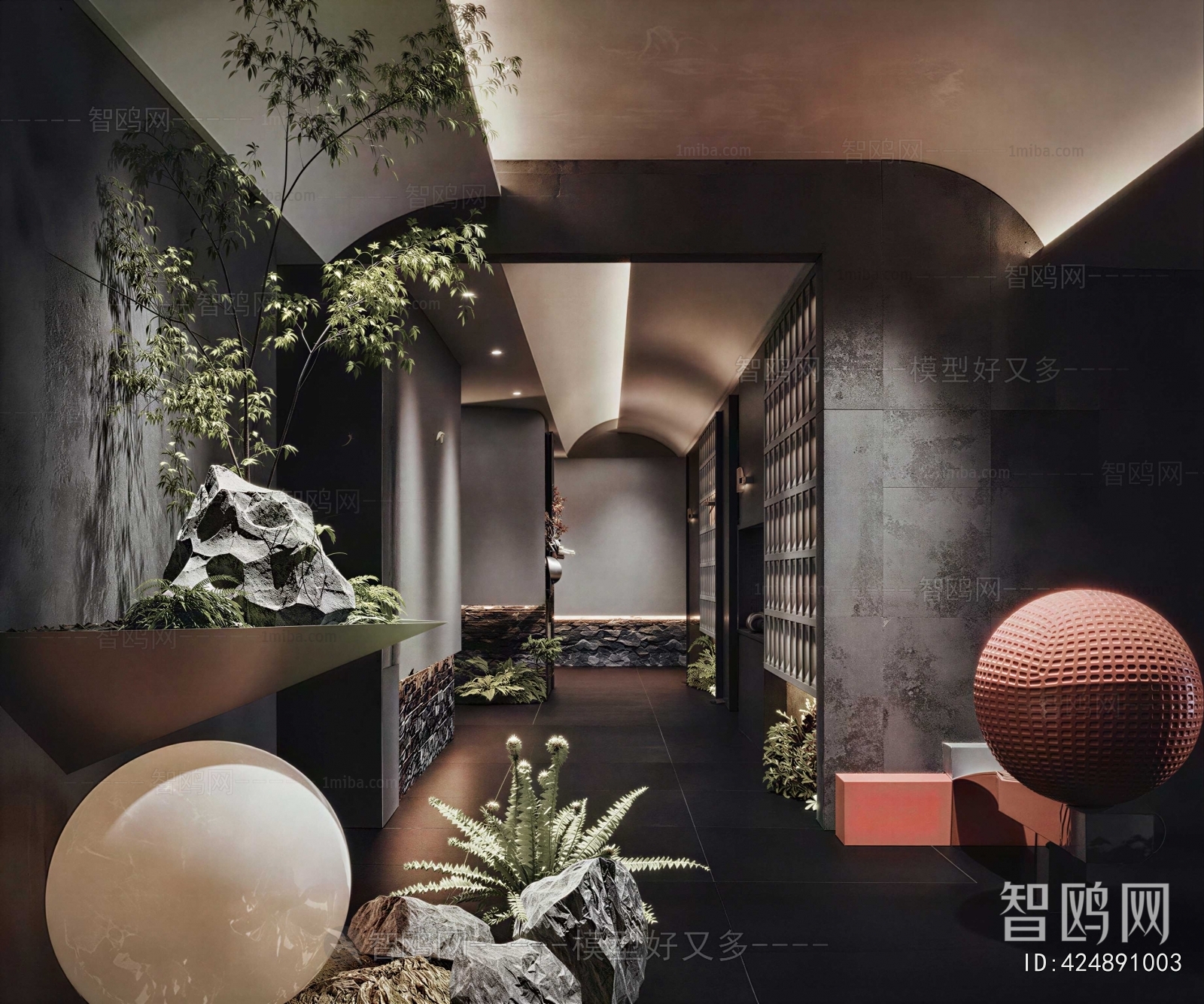 New Chinese Style Corridor