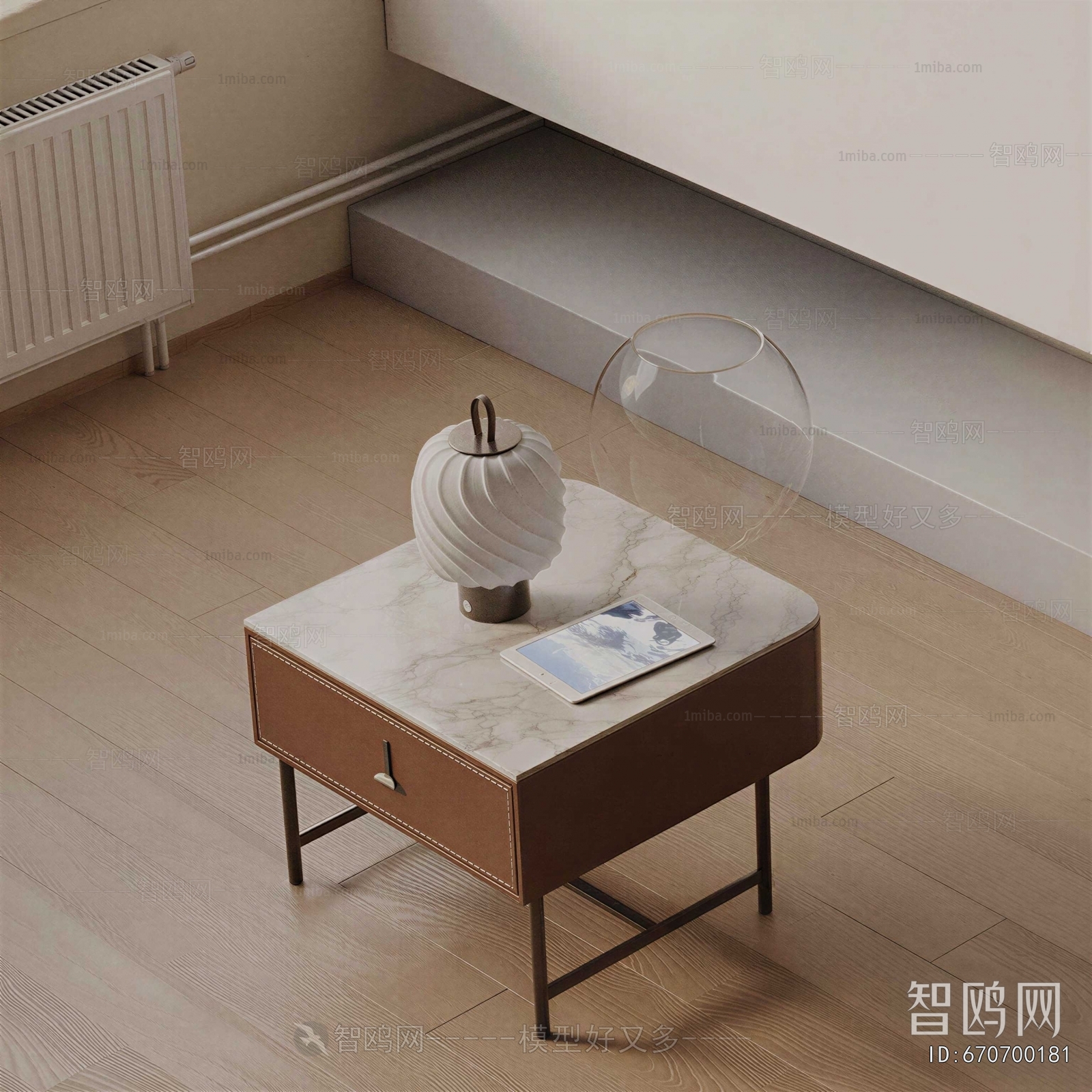 Modern Bedside Cupboard