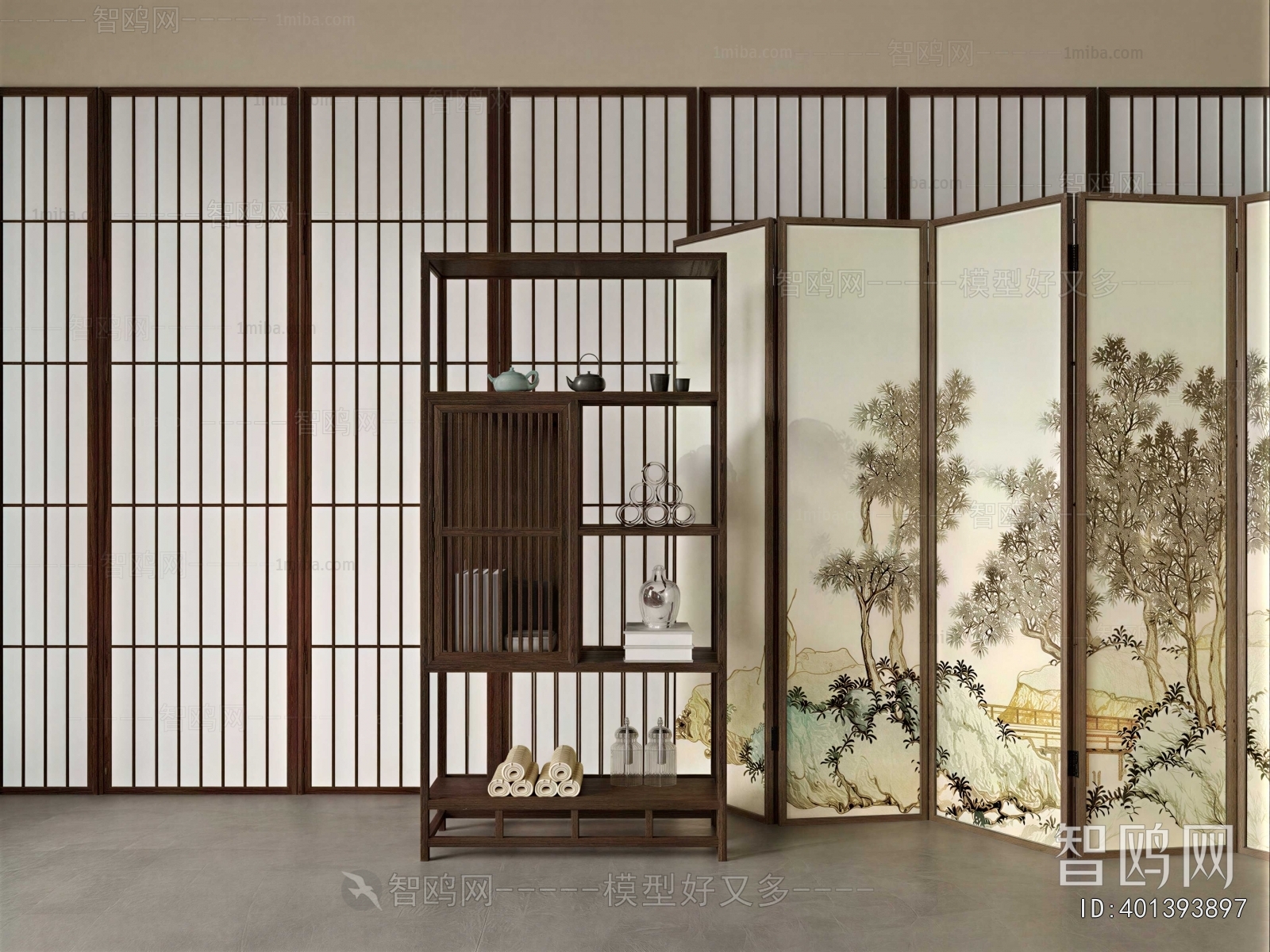 New Chinese Style Partition