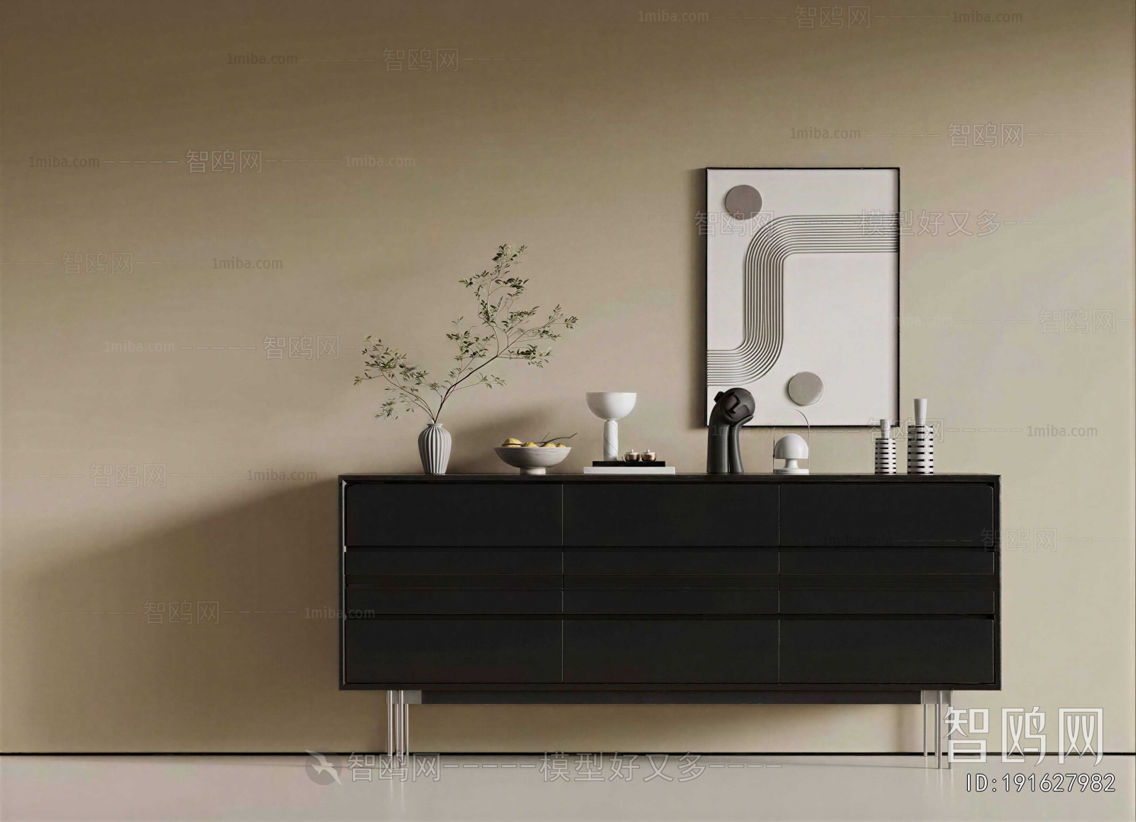 Modern Entrance Cabinet