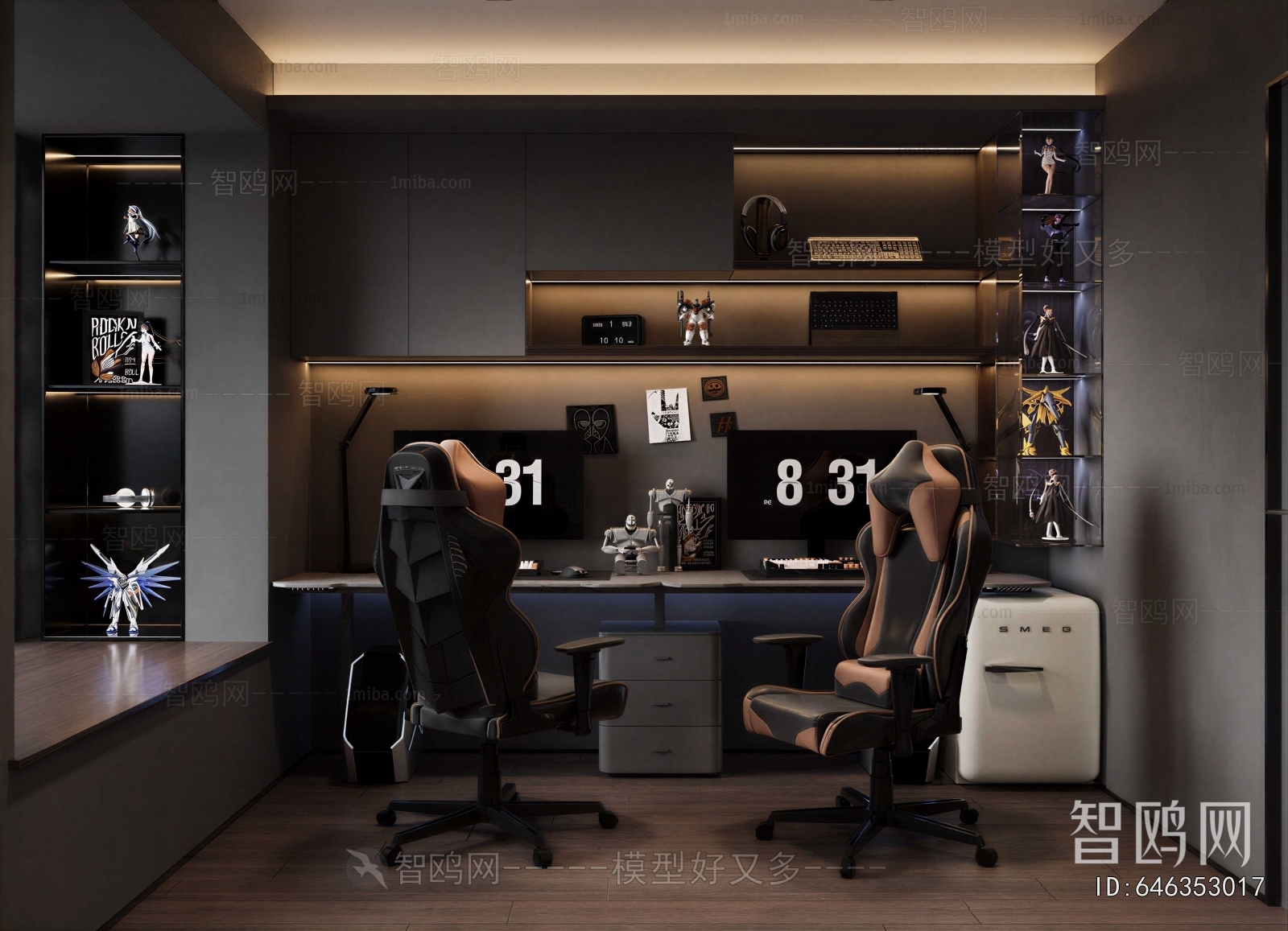 Modern E-sports Room