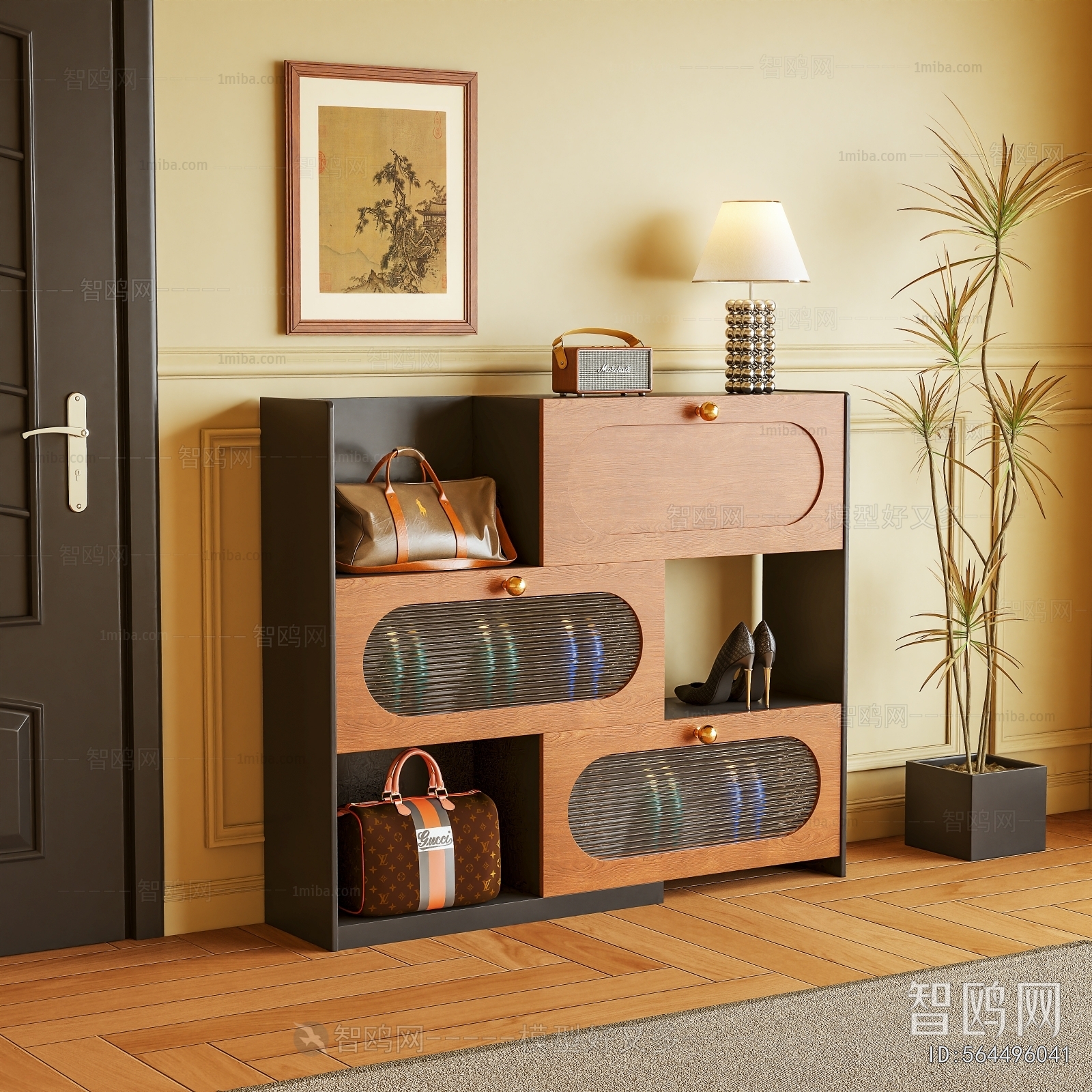 Modern Shoe Cabinet