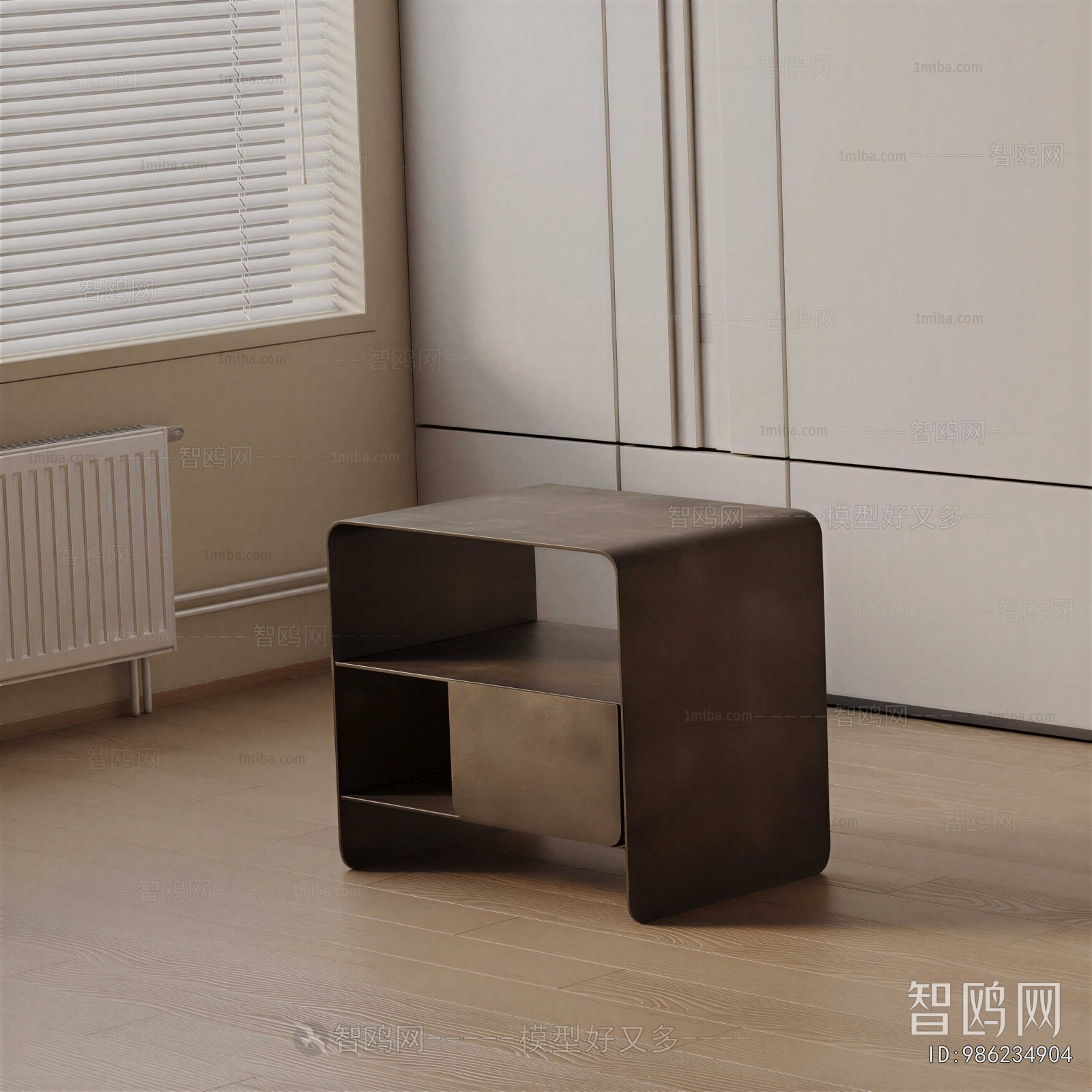 Modern Bedside Cupboard