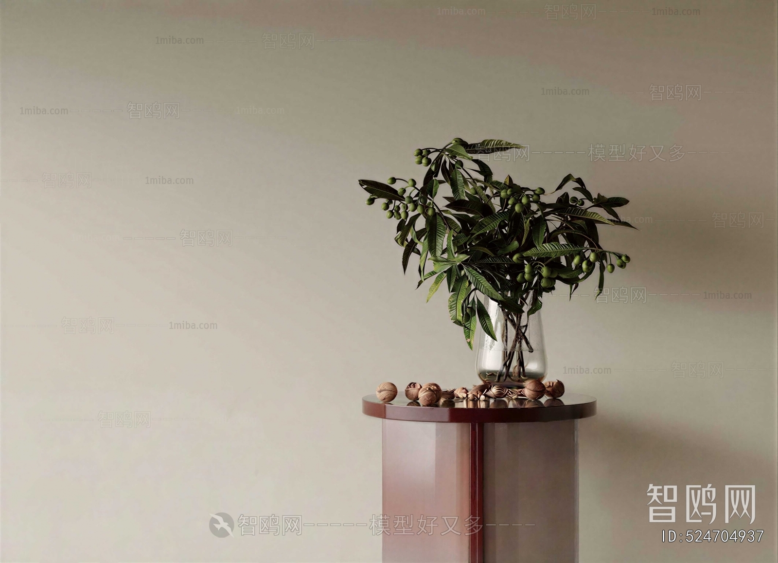 Modern Aquatic Green Plant