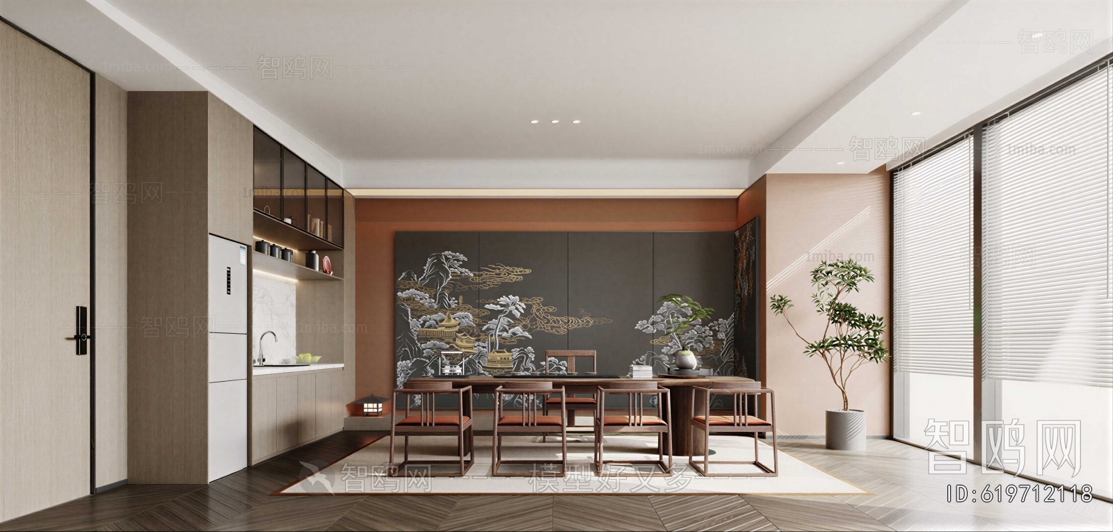 New Chinese Style Tea House