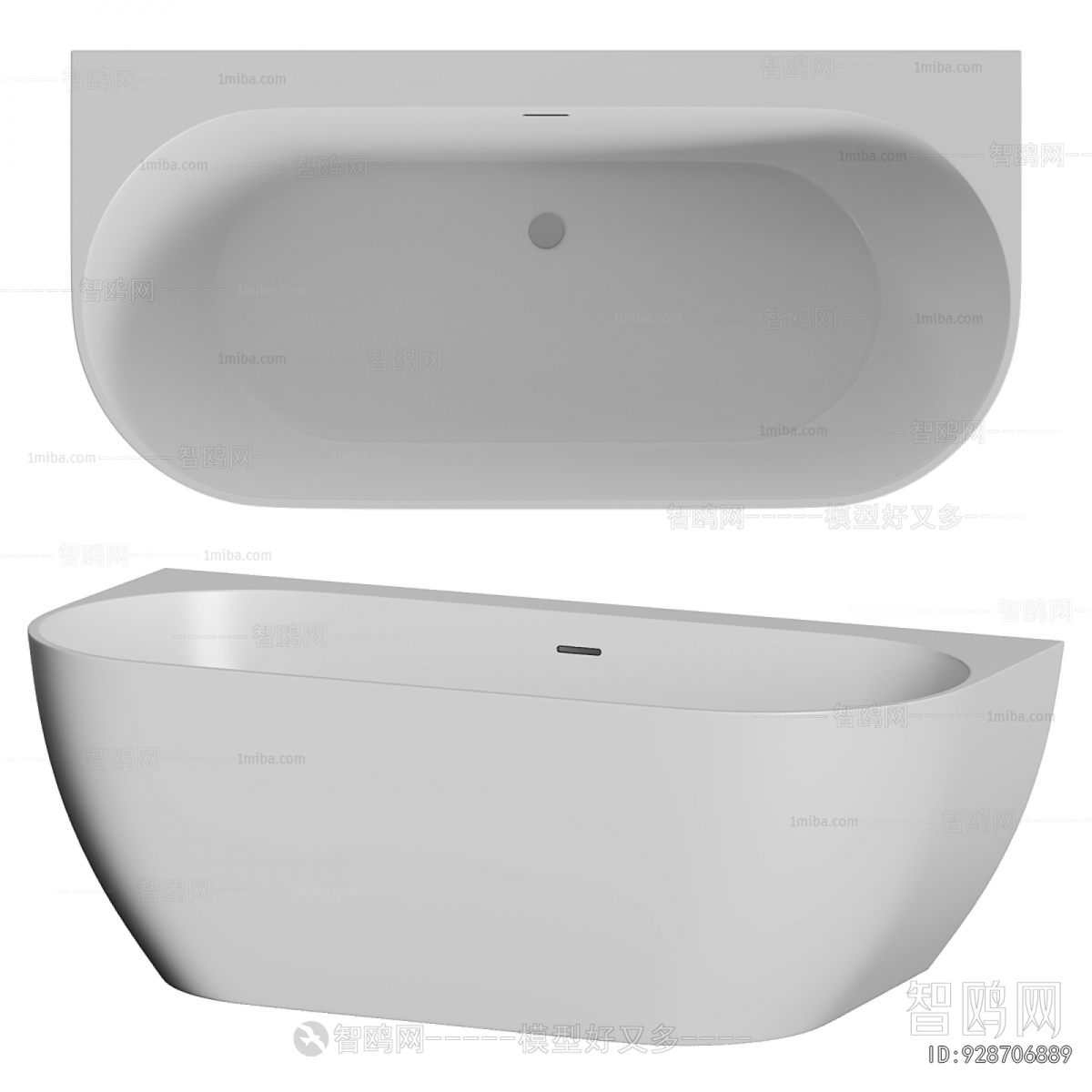 Modern Bathtub