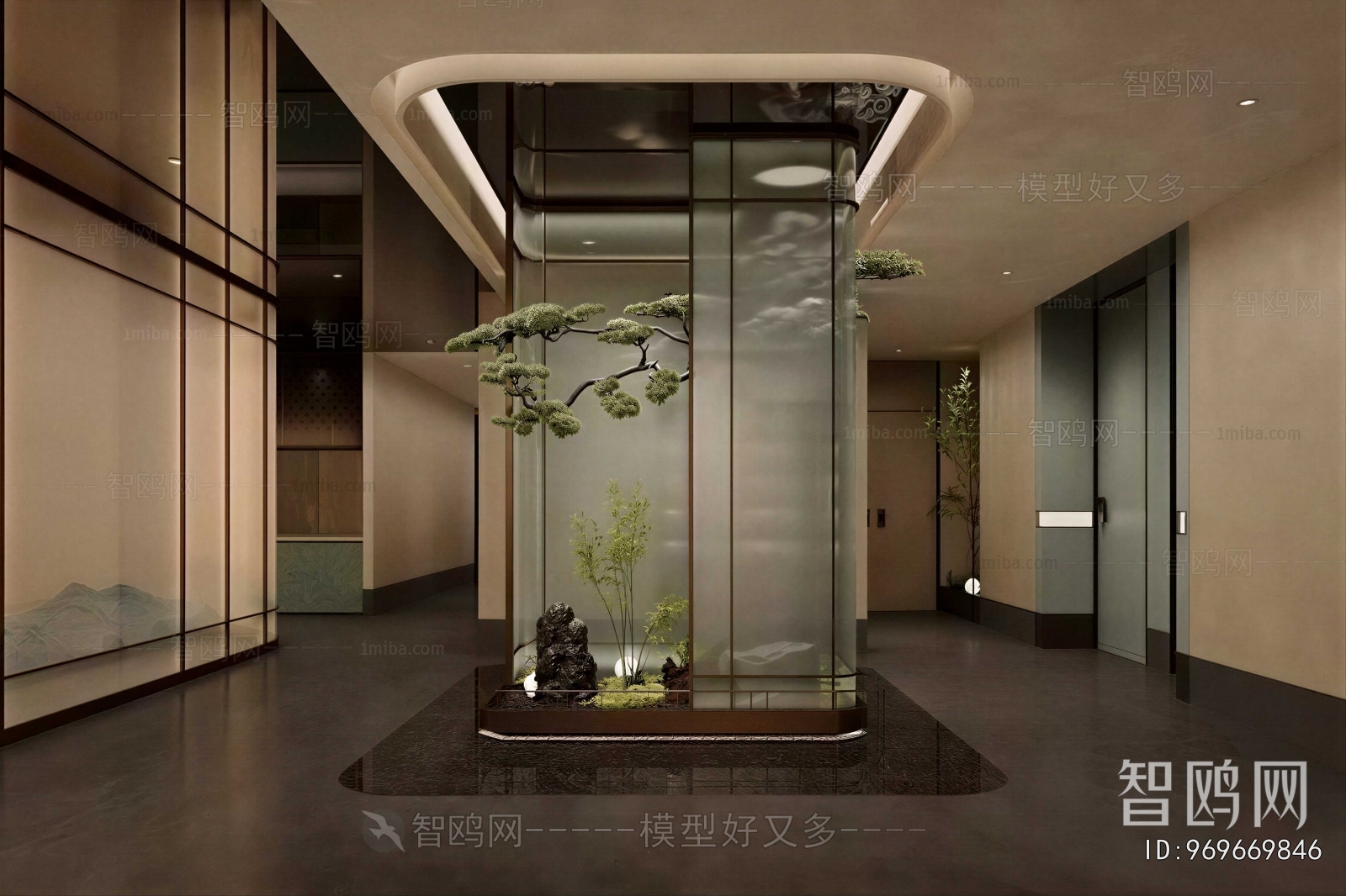 New Chinese Style Corridor