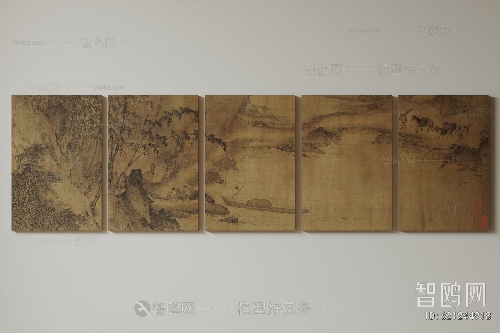 New Chinese Style Painting