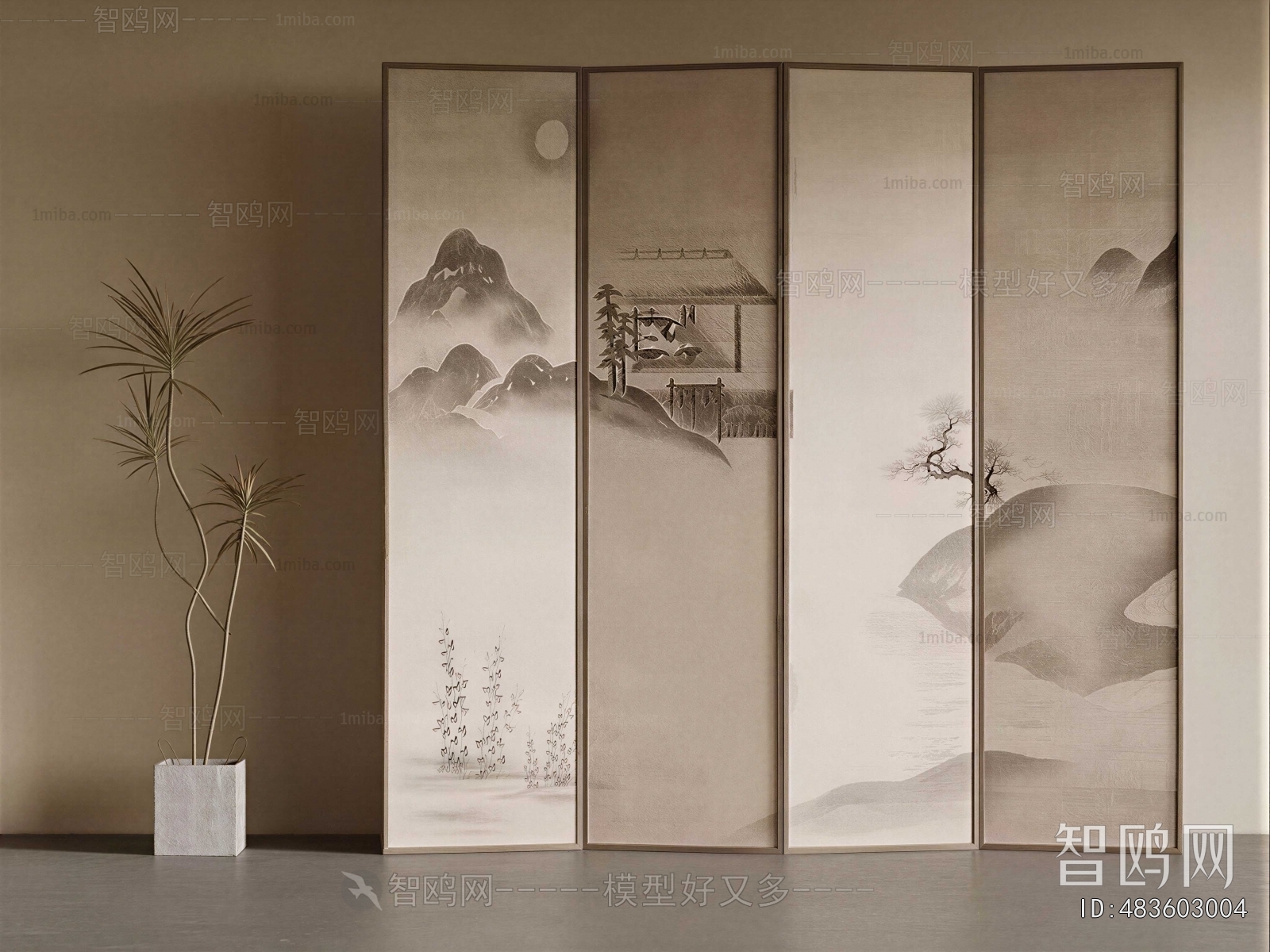 New Chinese Style Partition