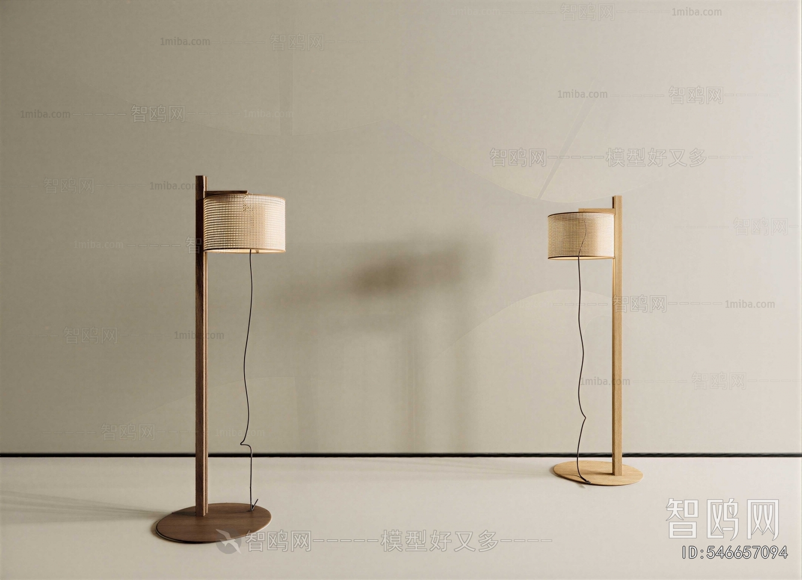 New Chinese Style Floor Lamp