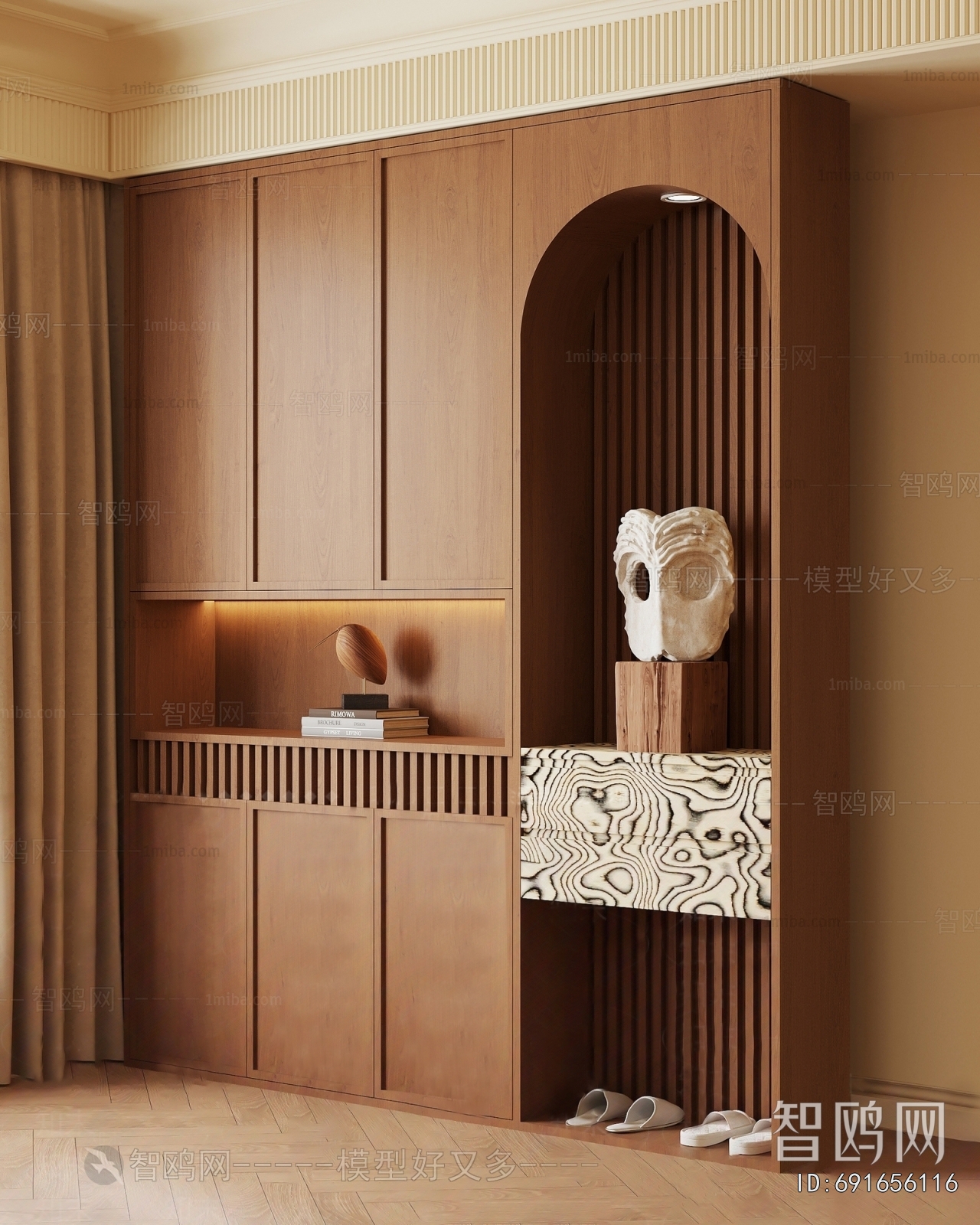 Modern Entrance Cabinet