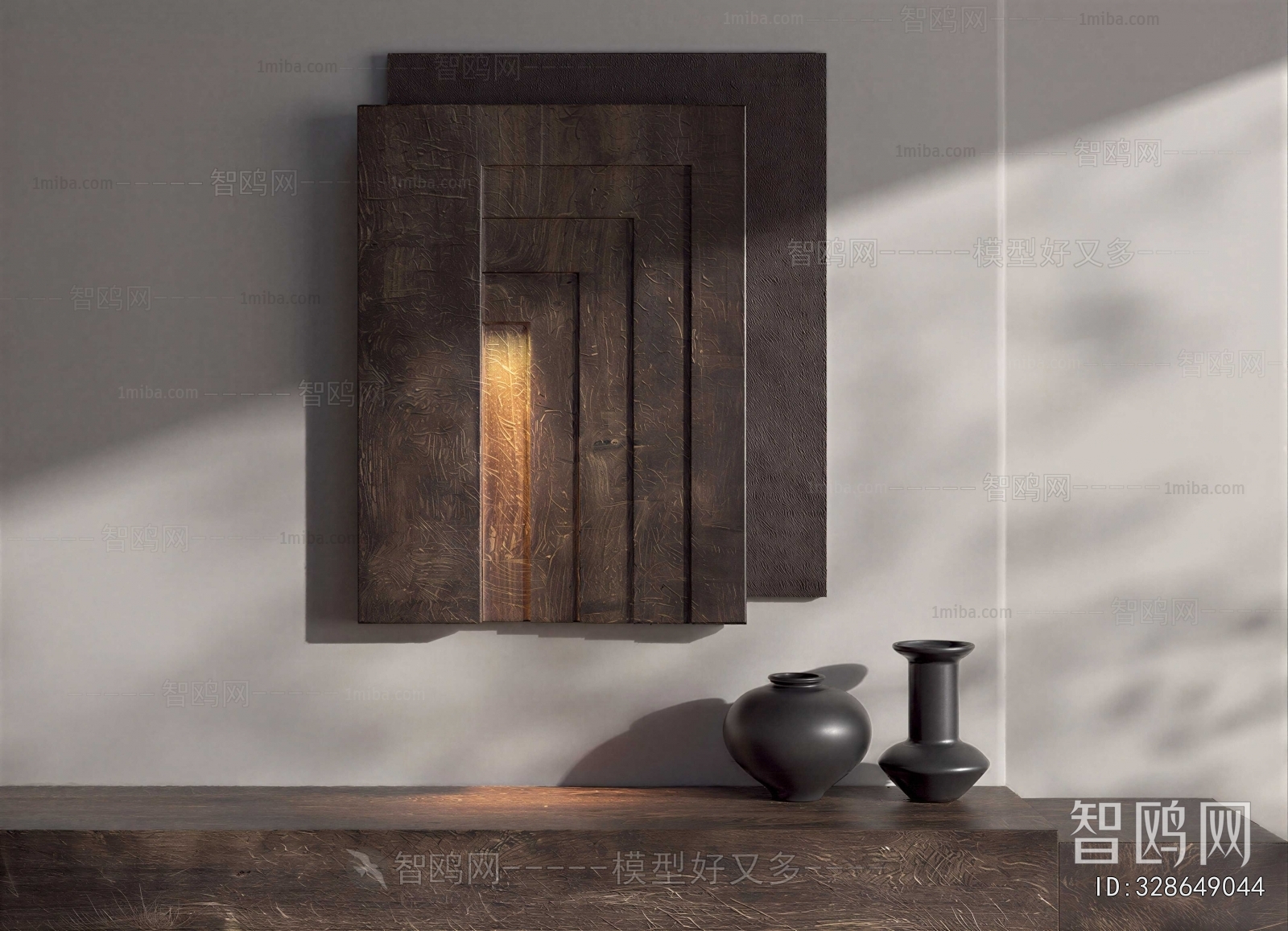 Wabi-sabi Style Wall Decoration