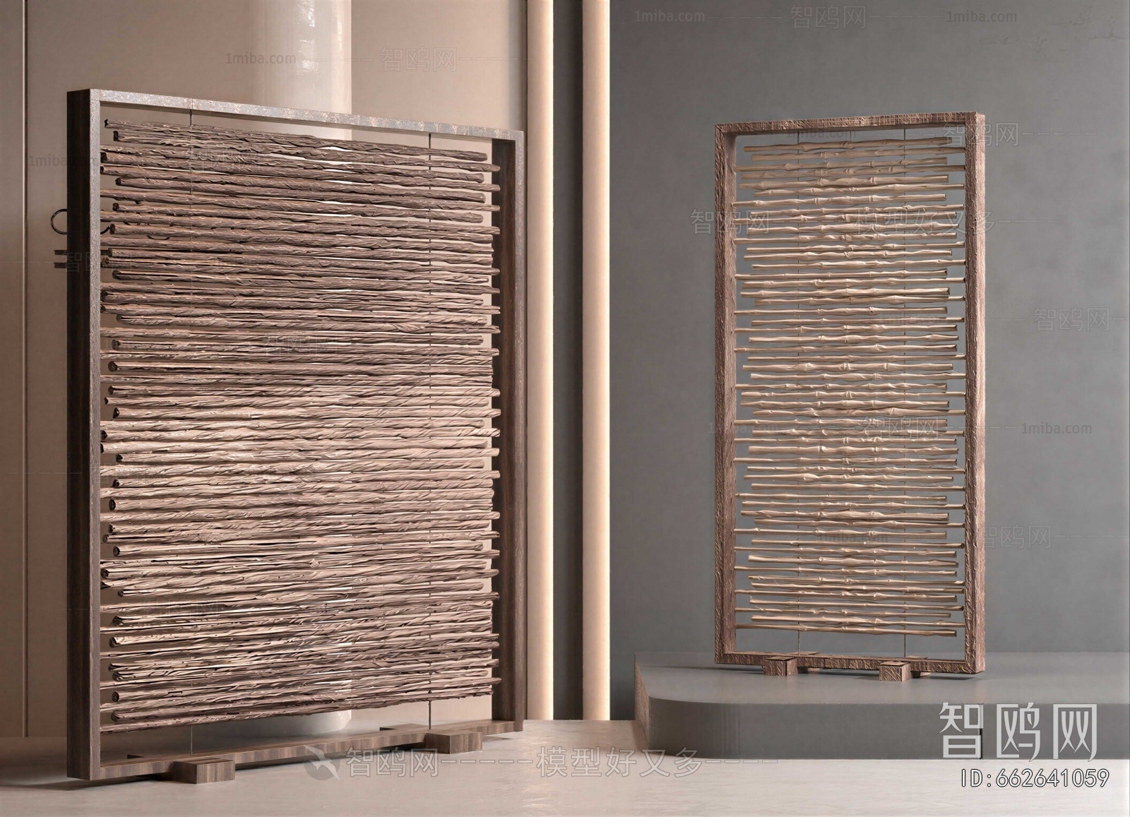 Wabi-sabi Style Partition