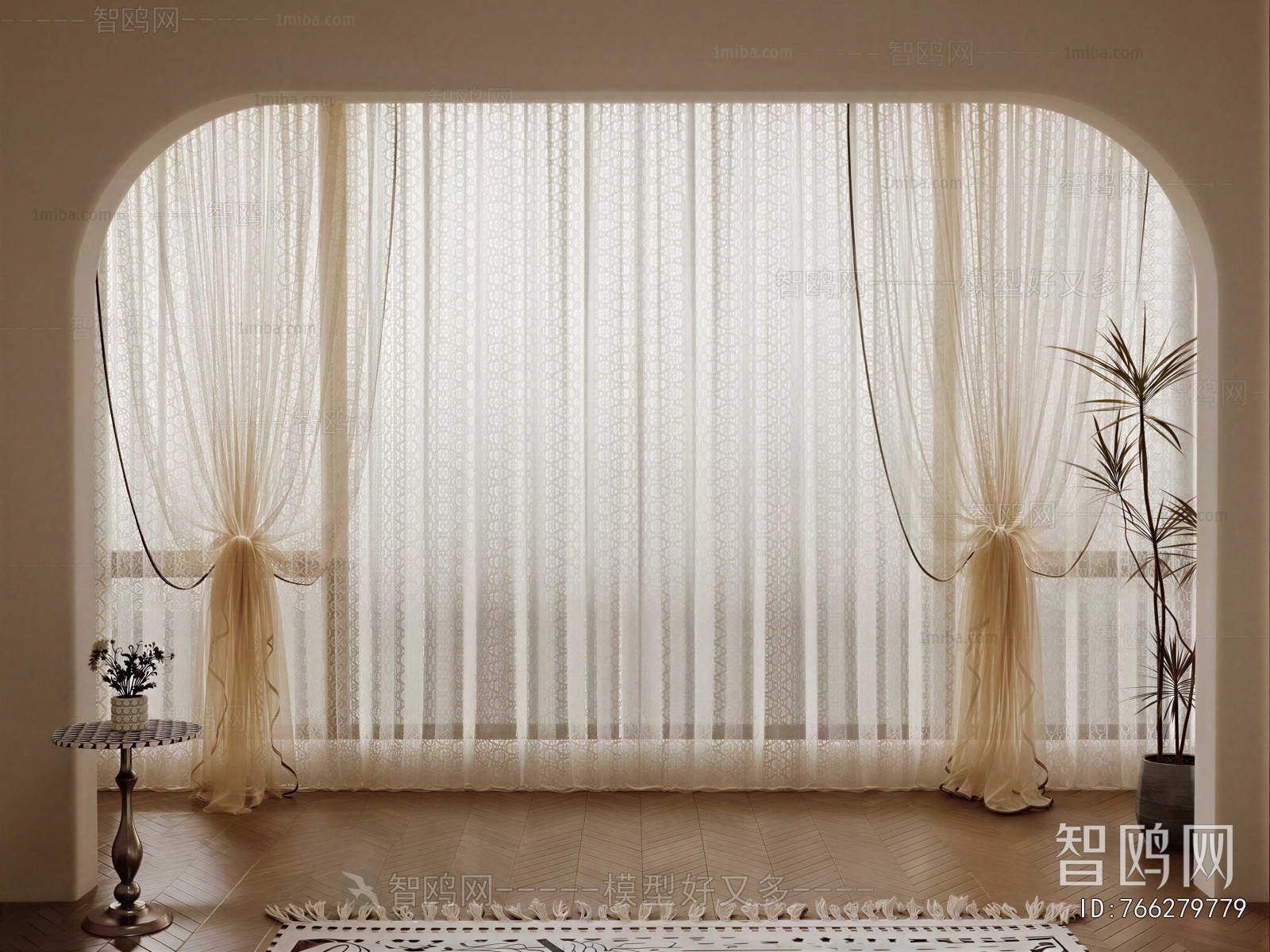 French Style The Curtain